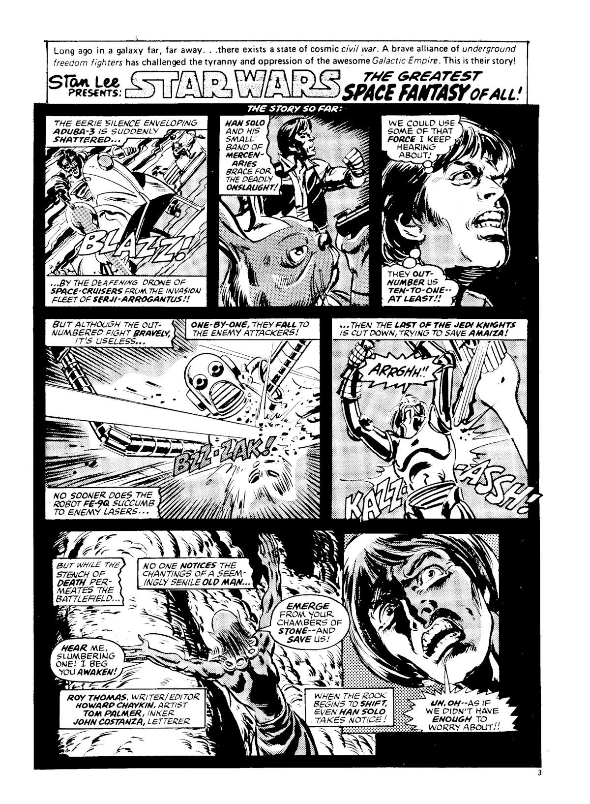 Read online Star Wars Weekly comic -  Issue #19 - 3