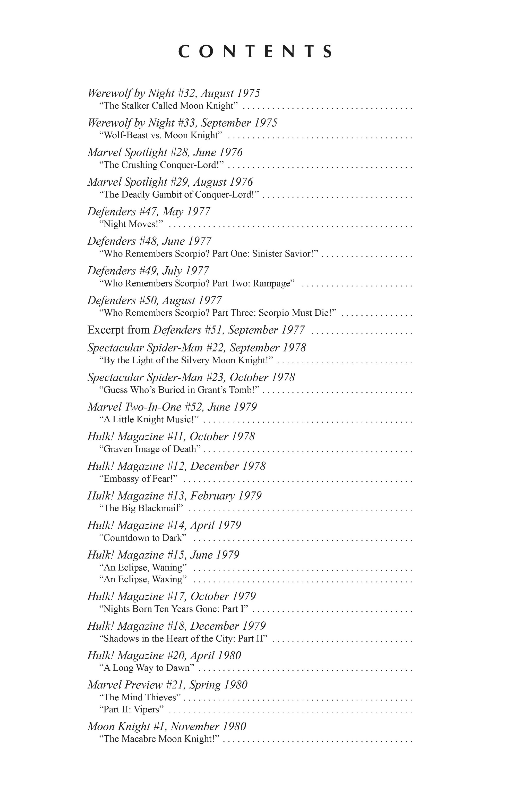 Read online Moon Knight Omnibus comic -  Issue # TPB 1 (Part 1) - 4