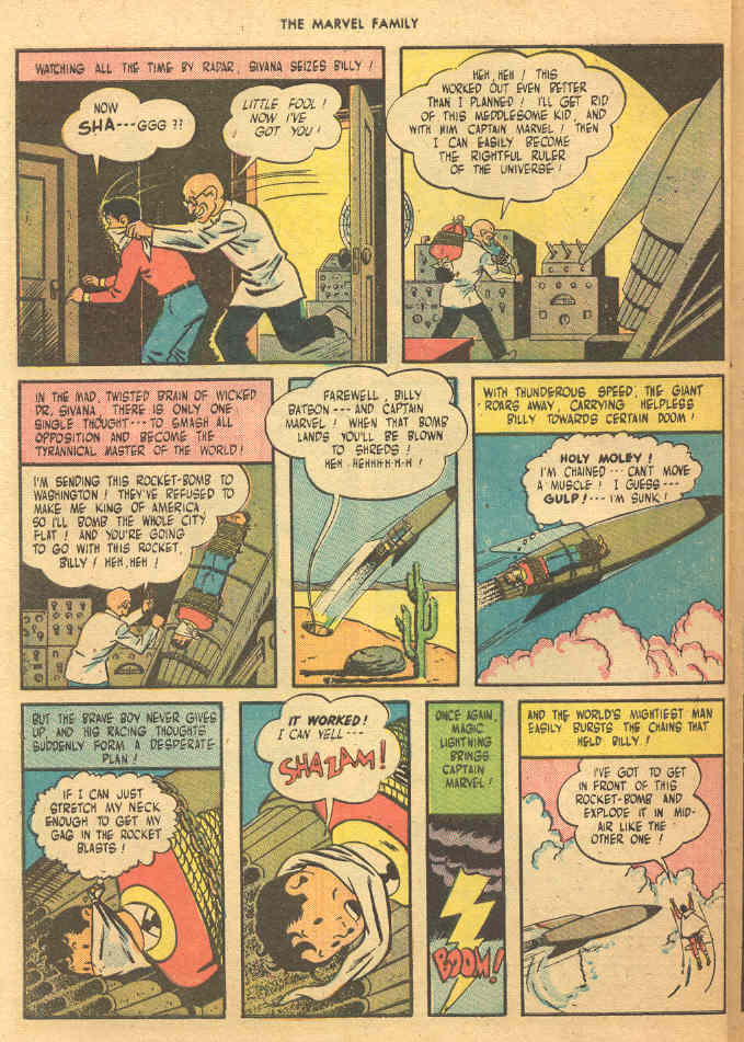 Read online The Marvel Family comic -  Issue #7 - 46