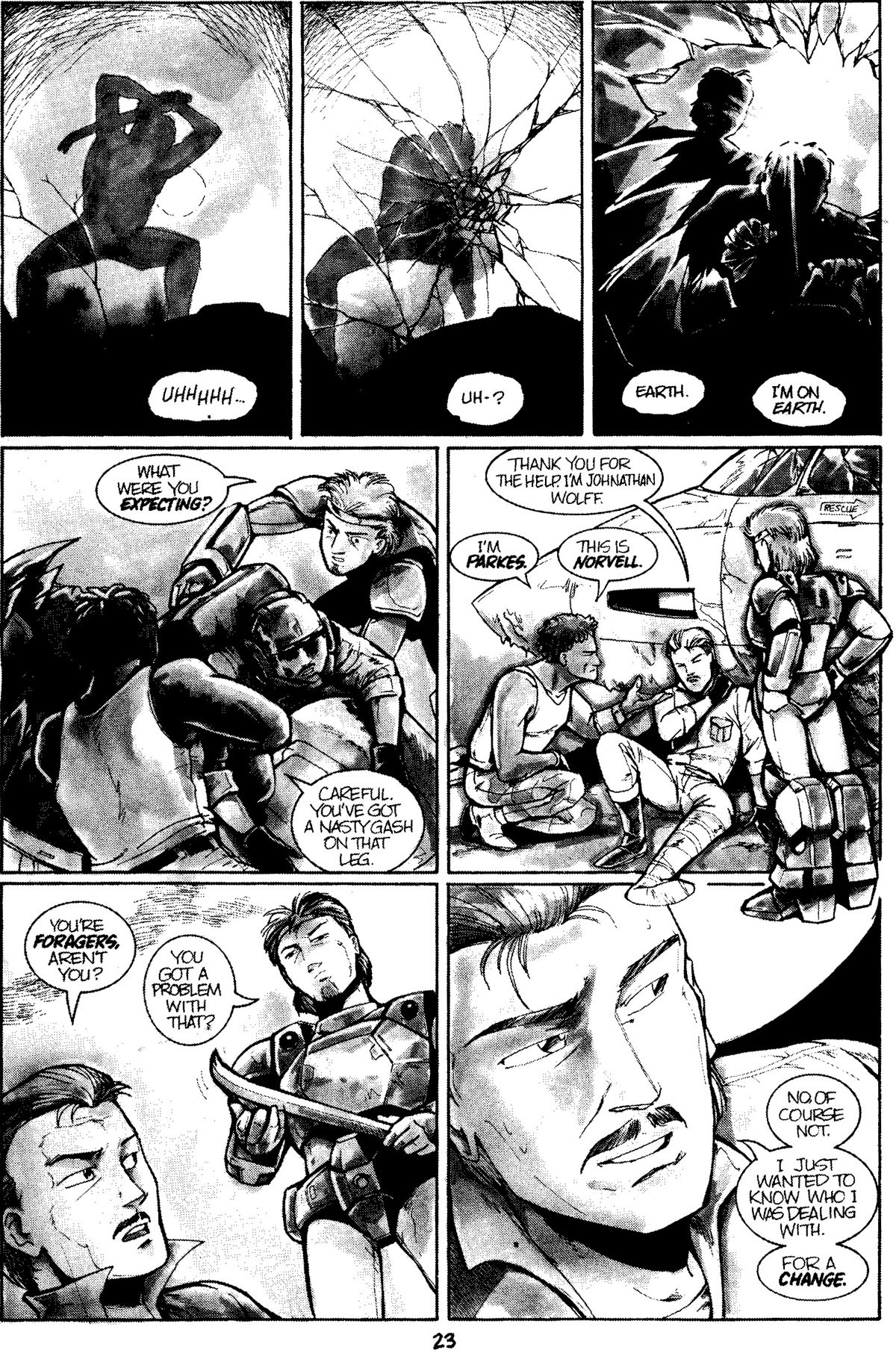 Read online Robotech: Invid War comic -  Issue #1 - 31