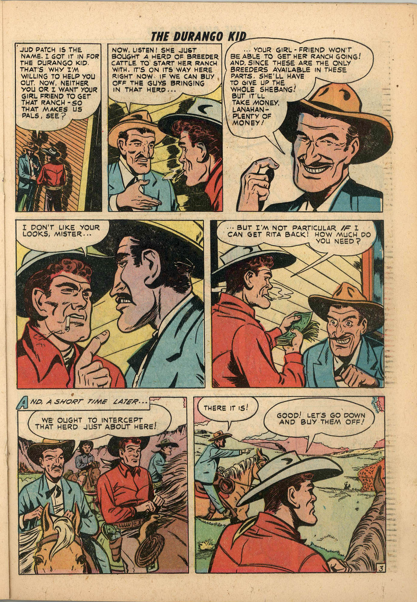 Read online Charles Starrett as The Durango Kid comic -  Issue #3 - 20