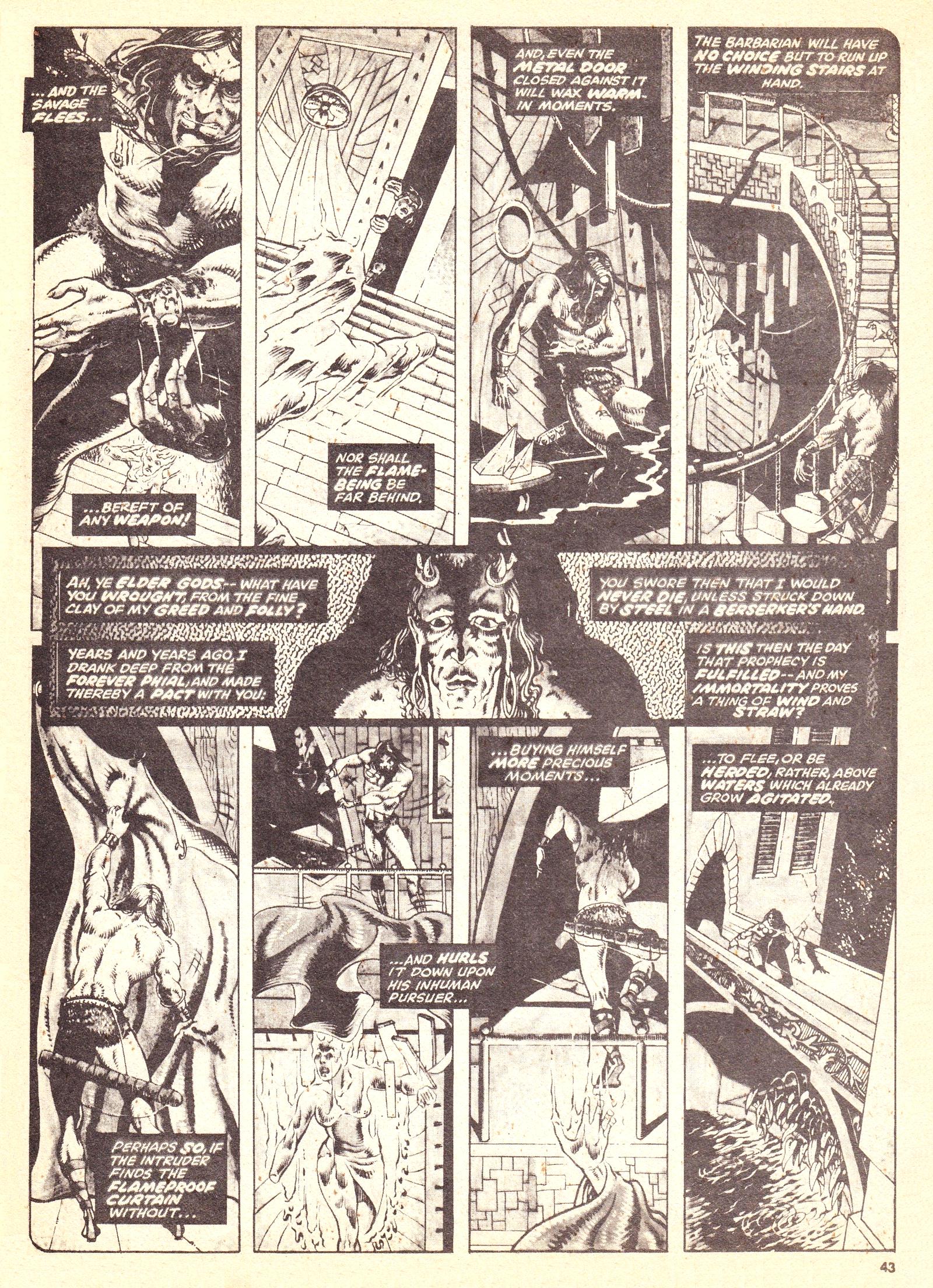 Read online The Savage Sword of Conan (1975) comic -  Issue #8 - 43