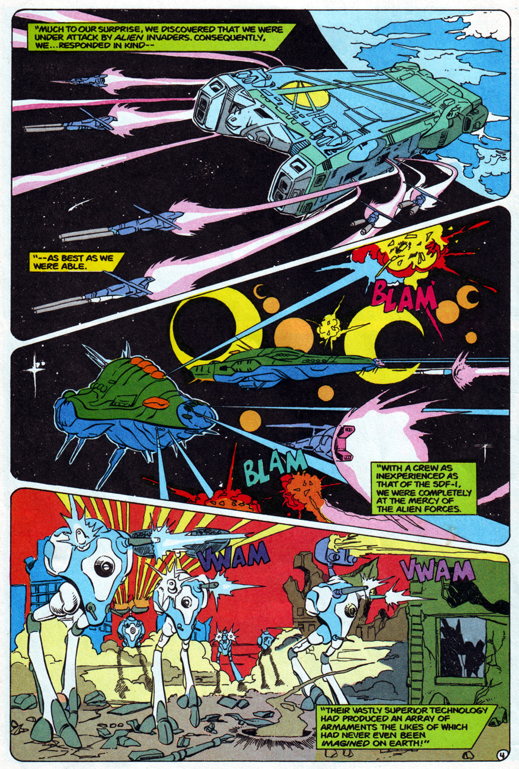 Read online Robotech The Macross Saga comic -  Issue #14 - 5