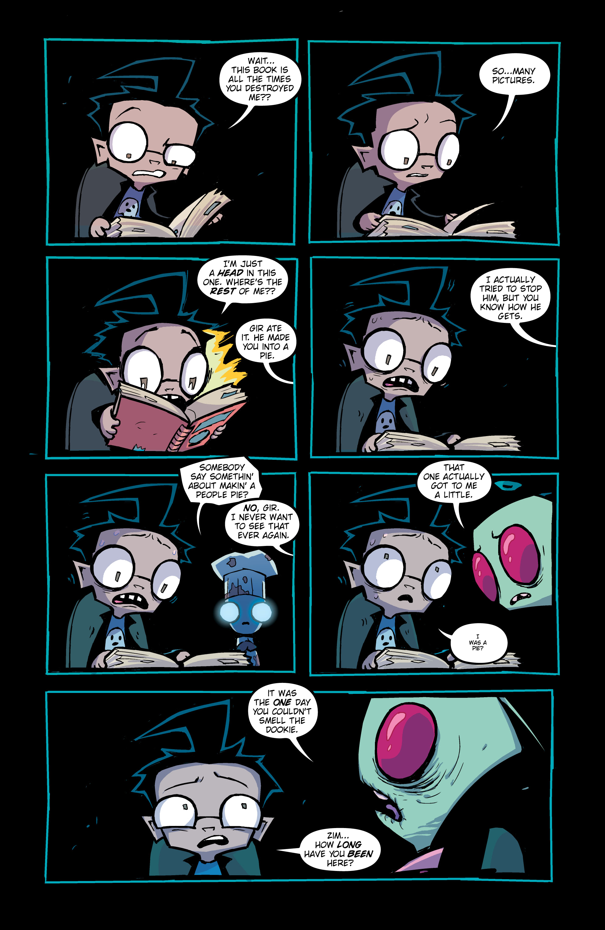 Read online Invader Zim: The Dookie Loop Horror comic -  Issue # Full - 29