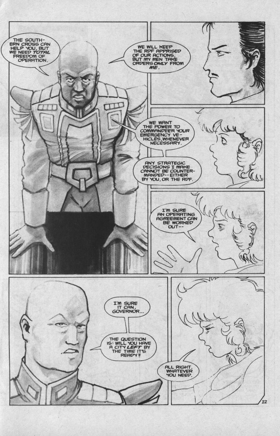 Read online Robotech II: The Sentinels - The Malcontent Uprisings comic -  Issue #6 - 14