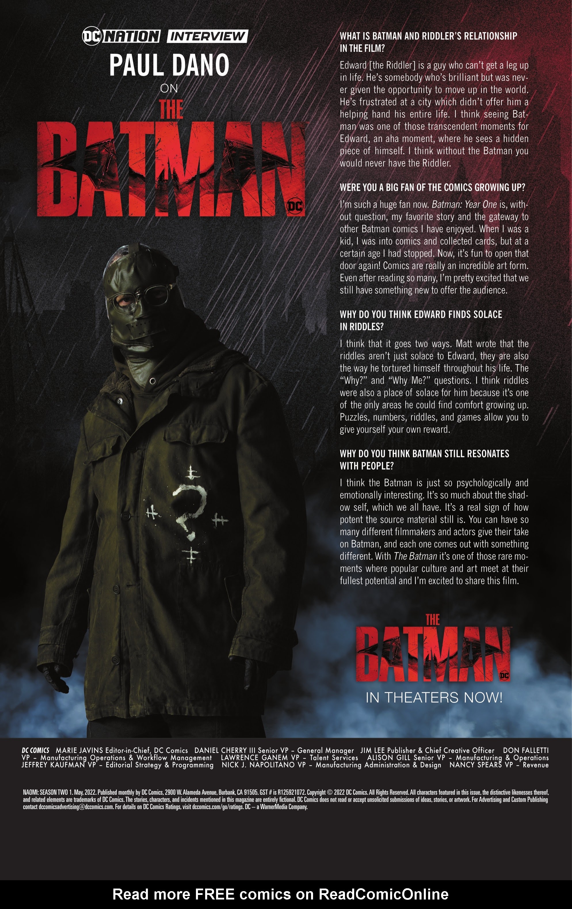Read online Naomi Season Two comic -  Issue #1 - 22