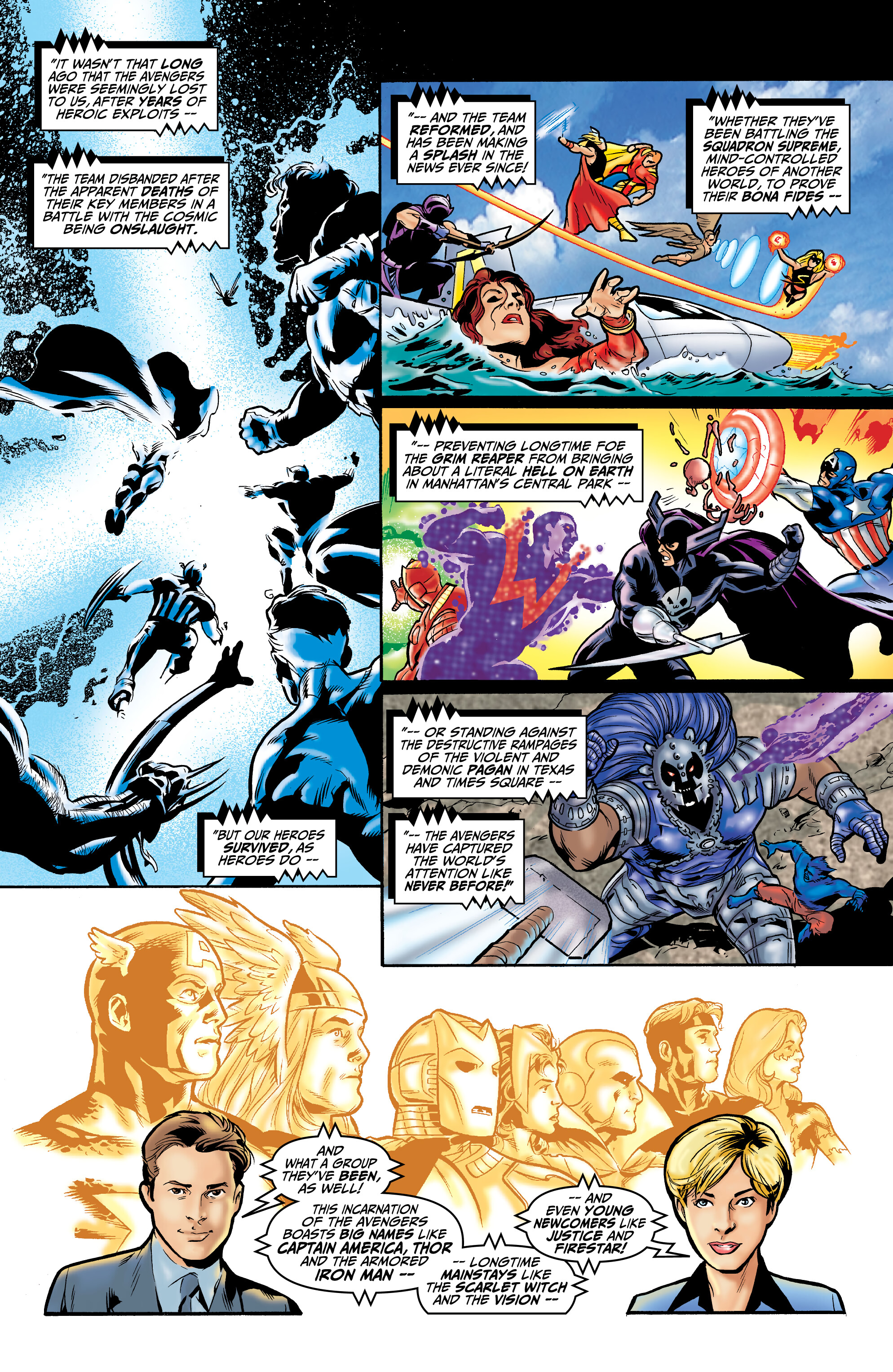 Read online Avengers By Kurt Busiek & George Perez Omnibus comic -  Issue # TPB (Part 9) - 91