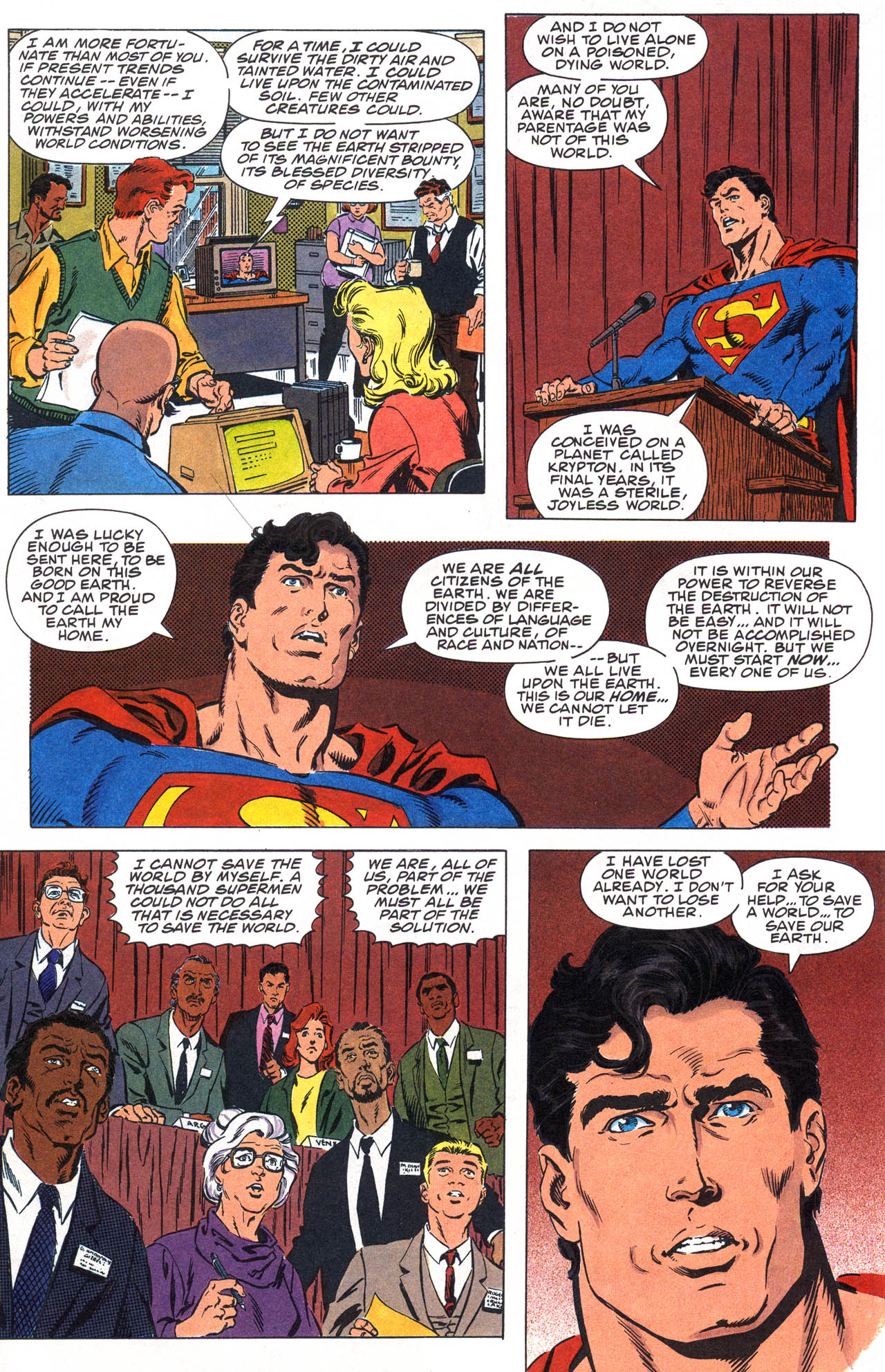 Read online Superman For Earth comic -  Issue # Full - 44