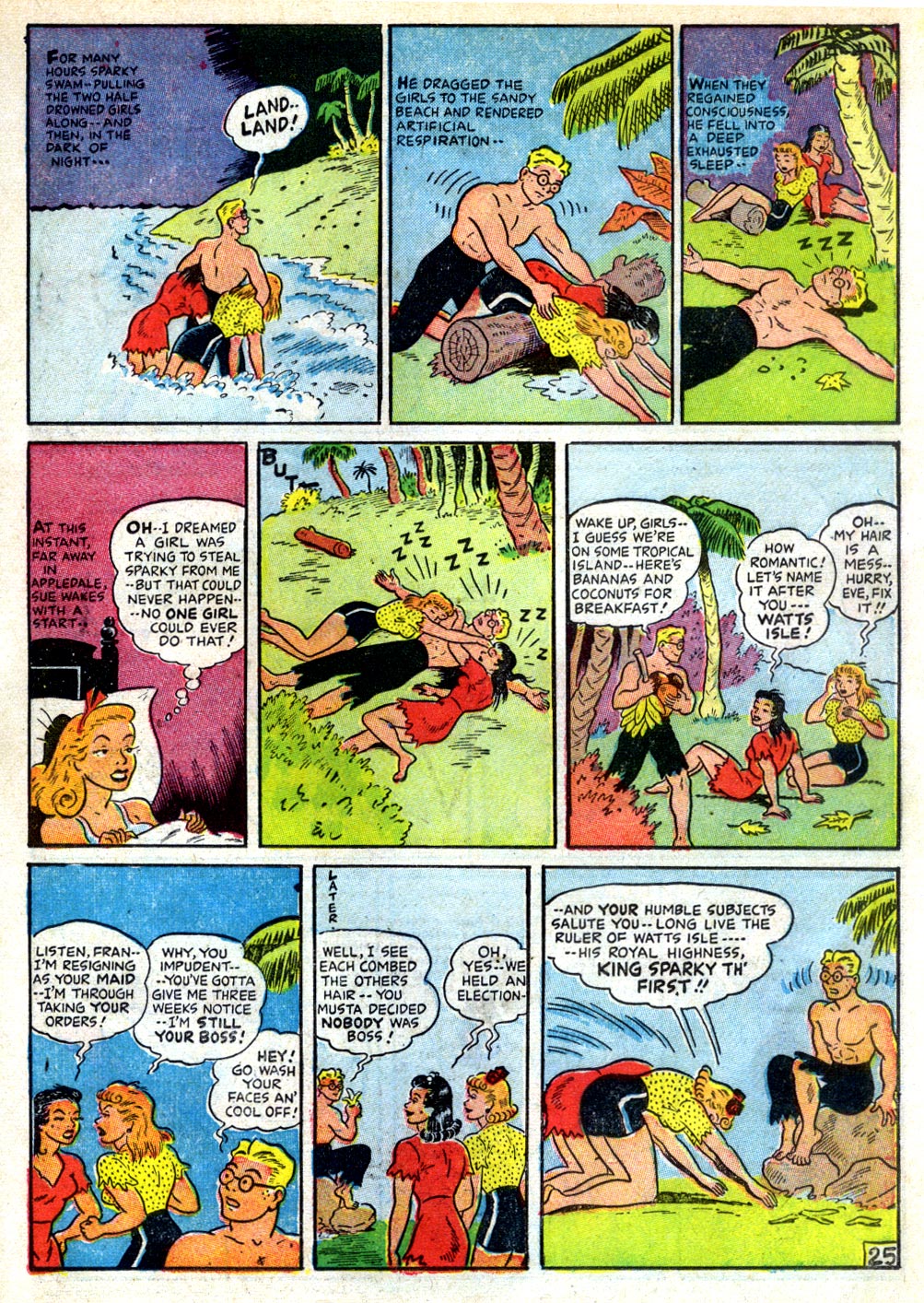 Read online Sparky Watts comic -  Issue #2 - 27