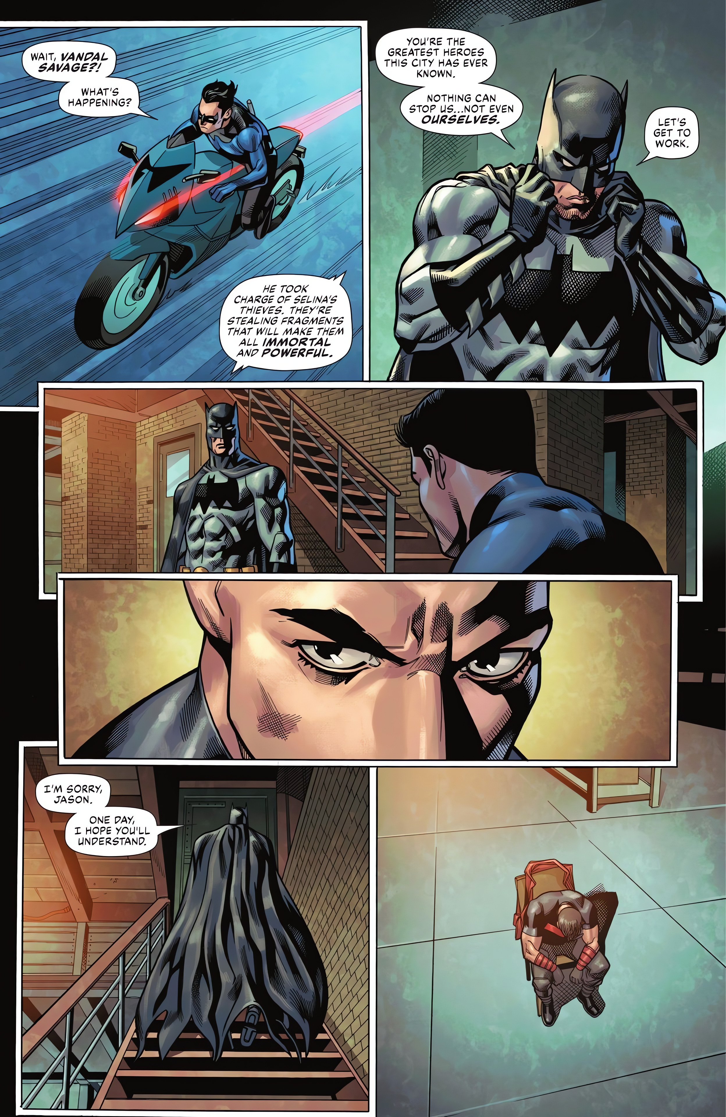 Read online Batman/Catwoman: The Gotham War: Scorched Earth comic -  Issue # Full - 10