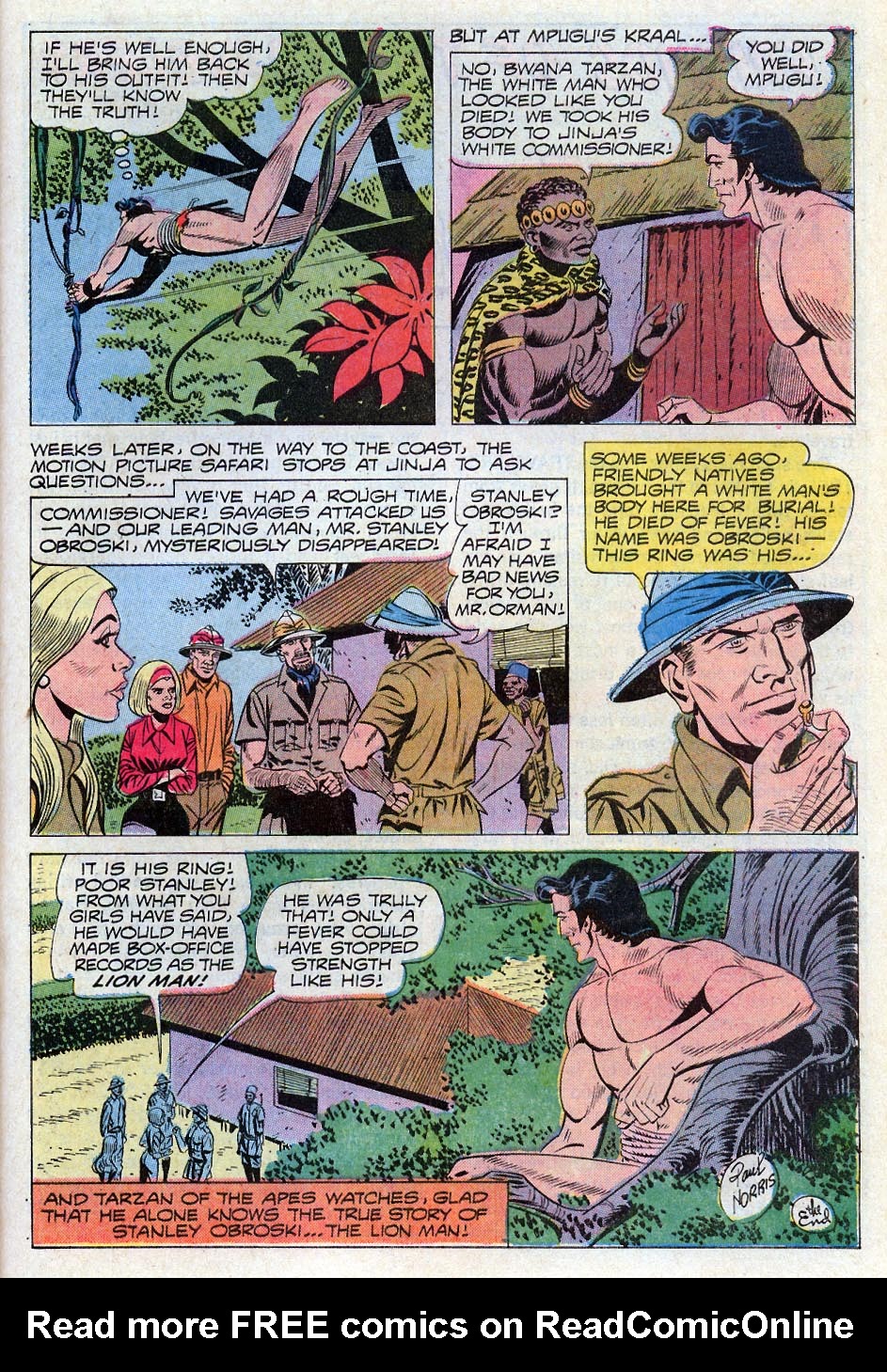 Read online Tarzan (1962) comic -  Issue #206 - 27