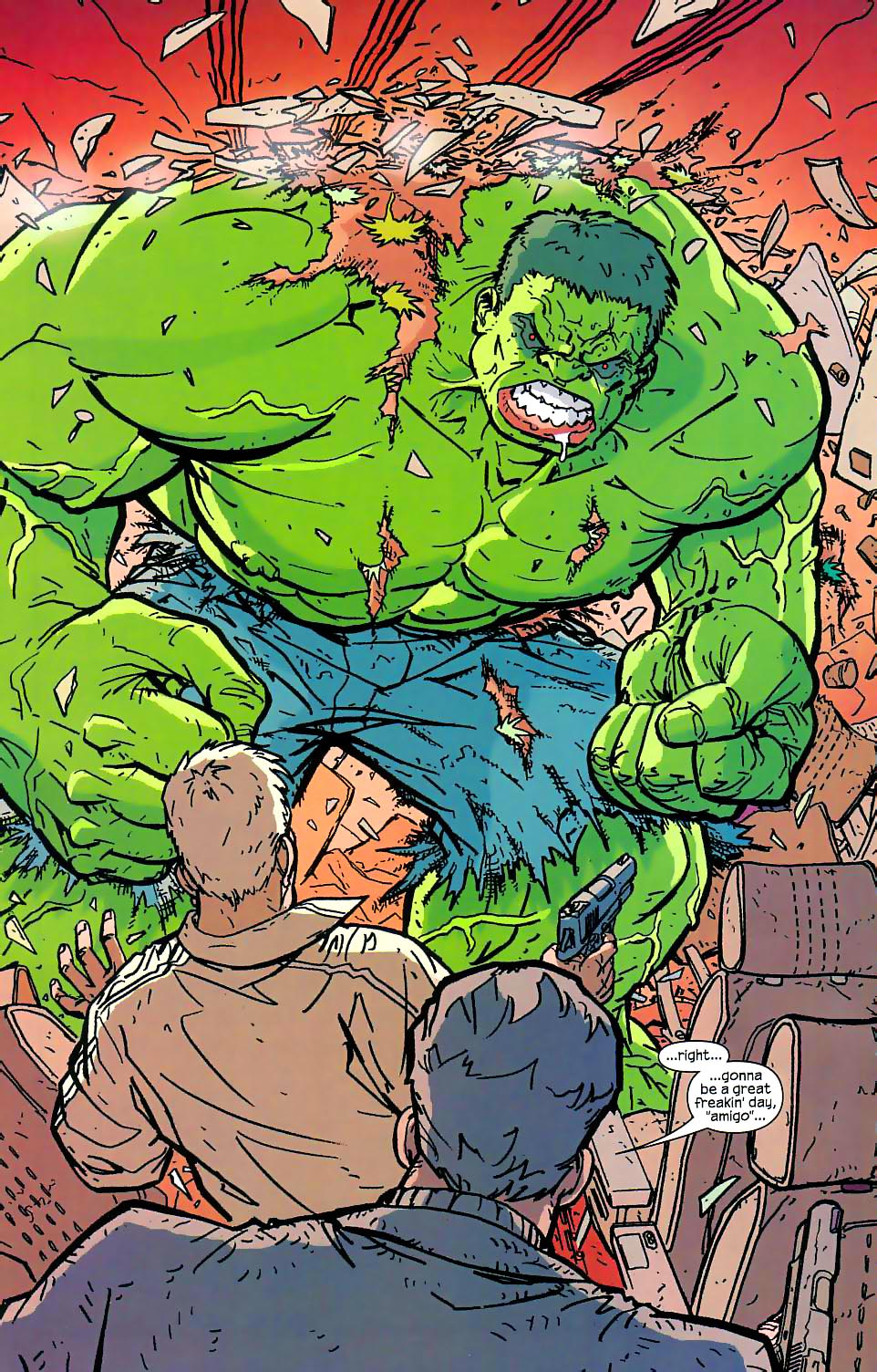 Read online Hulk/Wolverine: 6 Hours comic -  Issue #1 - 17