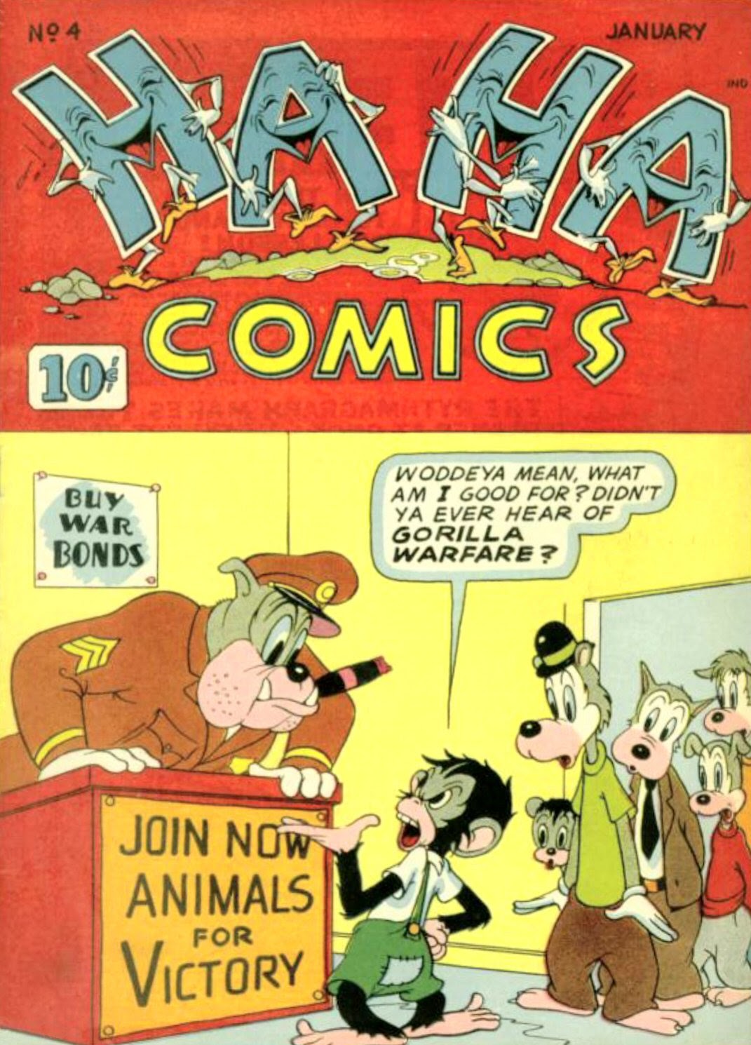 Read online Ha Ha Comics comic -  Issue #4 - 1