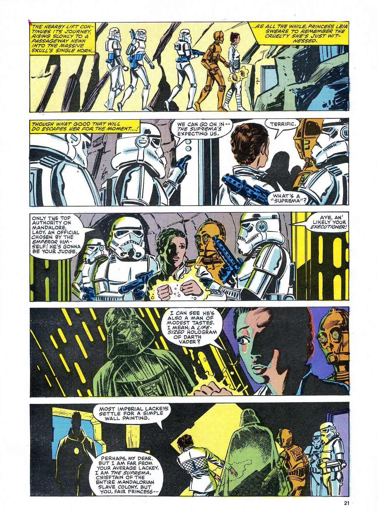 Read online Return of the Jedi comic -  Issue #142 - 21