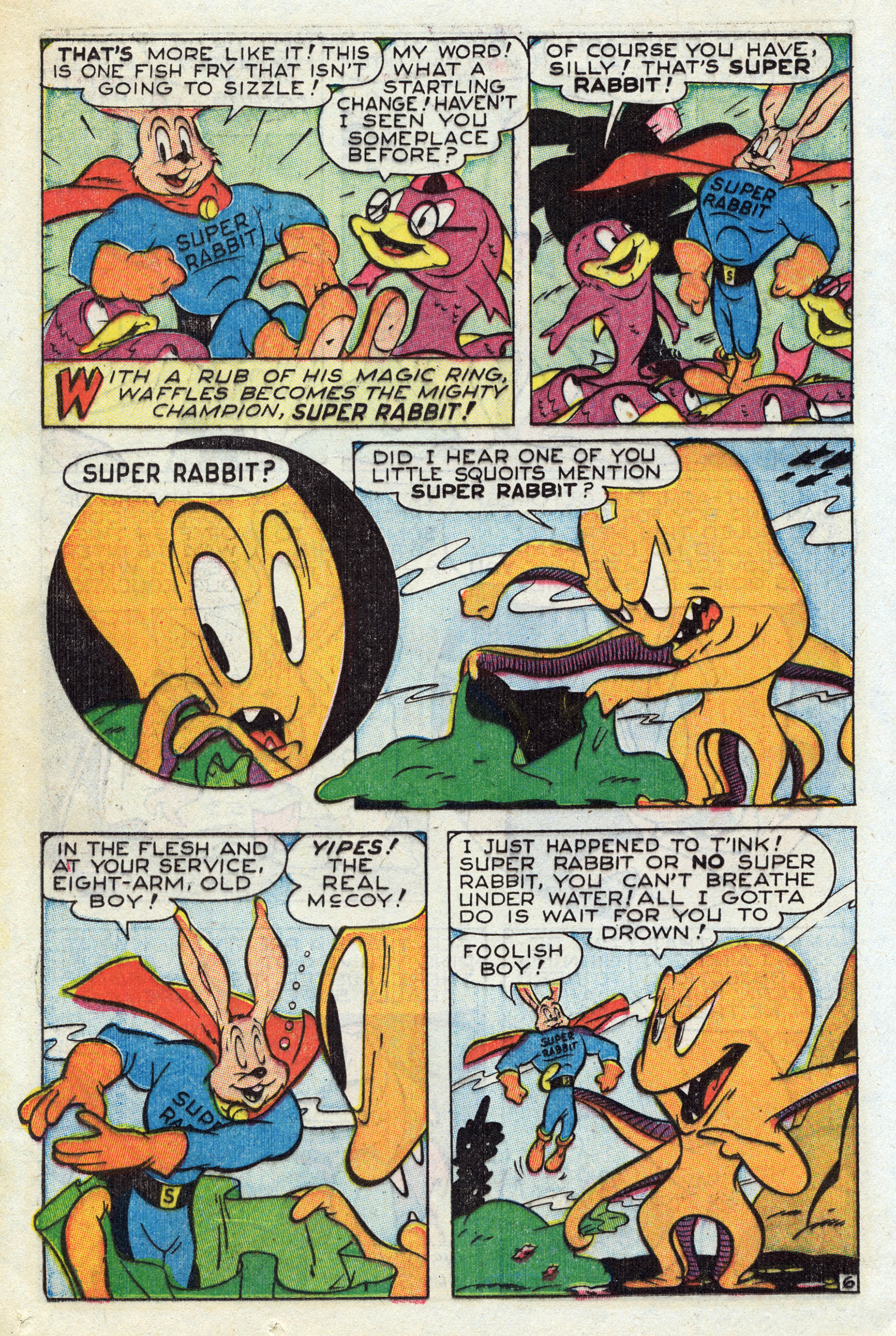 Read online Super Rabbit comic -  Issue #8 - 18