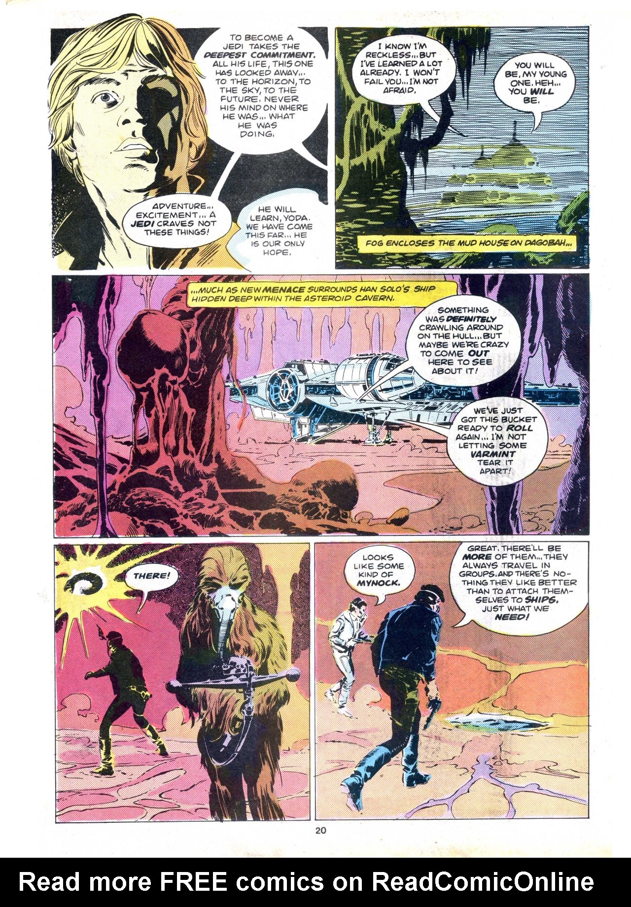 Read online Return of the Jedi comic -  Issue #57 - 20