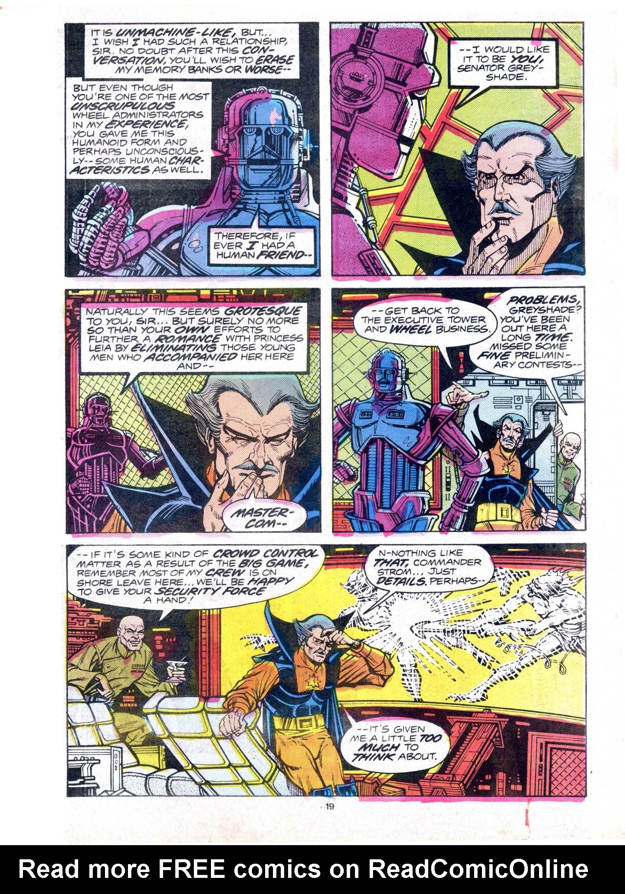 Read online Return of the Jedi comic -  Issue #40 - 19