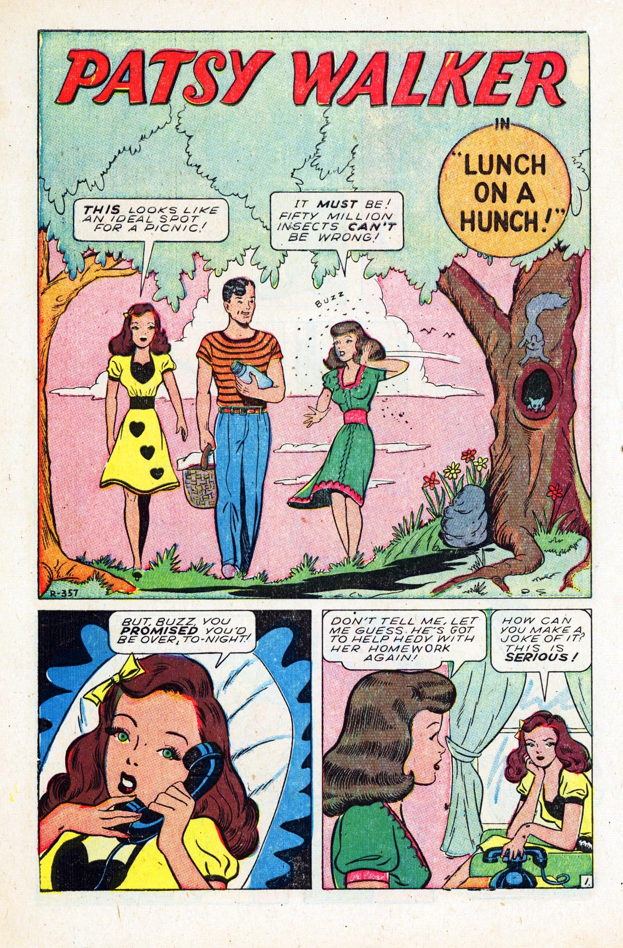 Read online Patsy Walker comic -  Issue #9 - 12