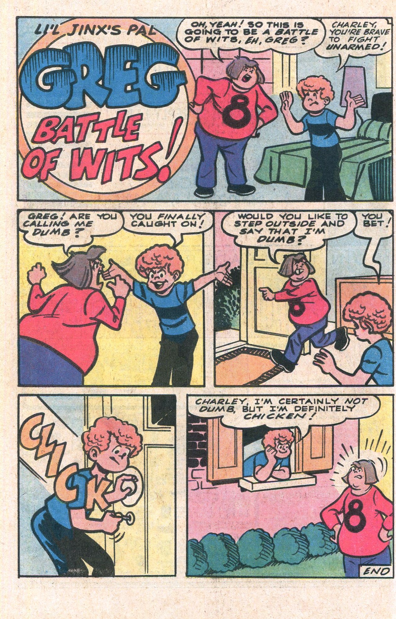 Read online Reggie's Wise Guy Jokes comic -  Issue #51 - 10
