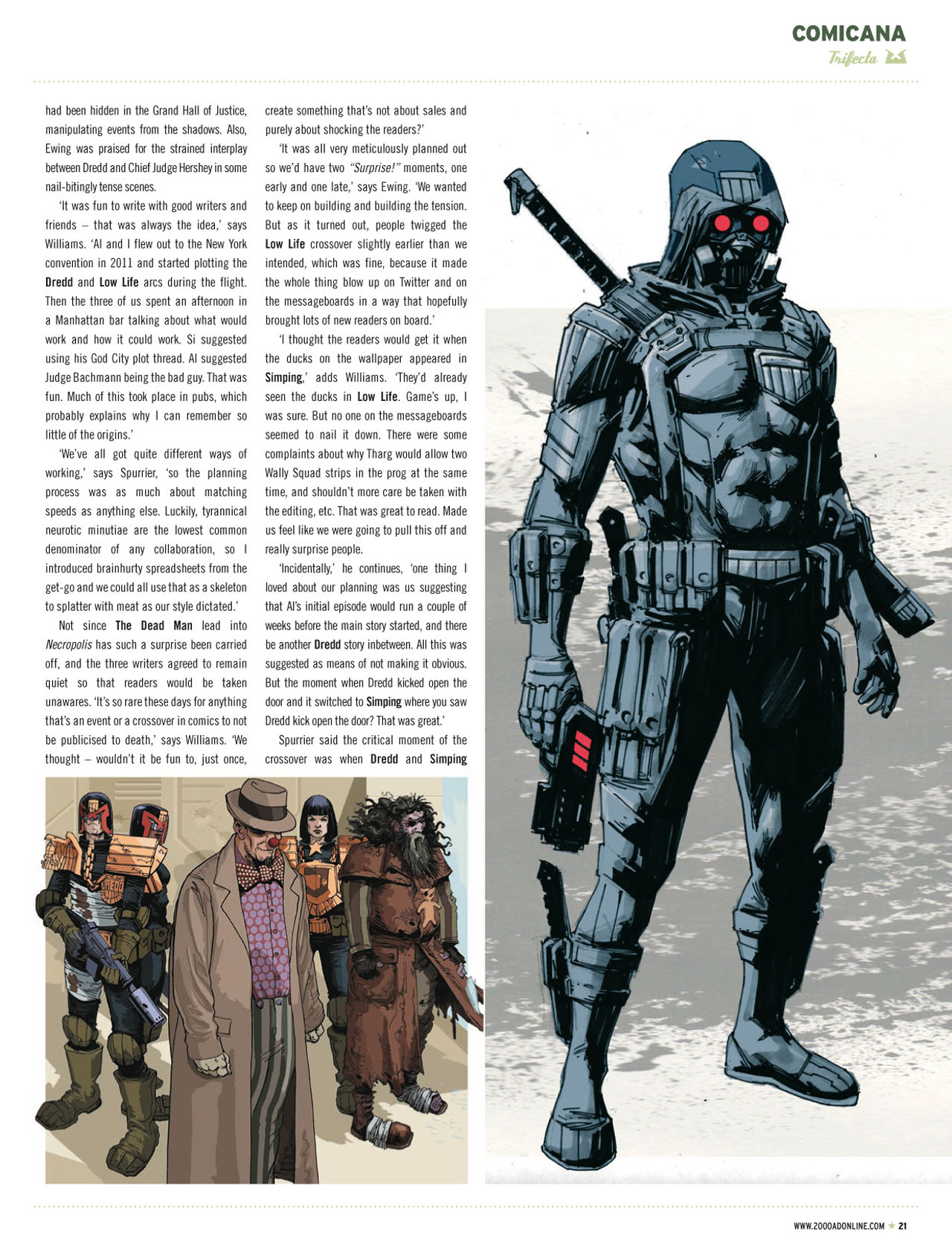 Read online Judge Dredd Megazine (Vol. 5) comic -  Issue #333 - 21