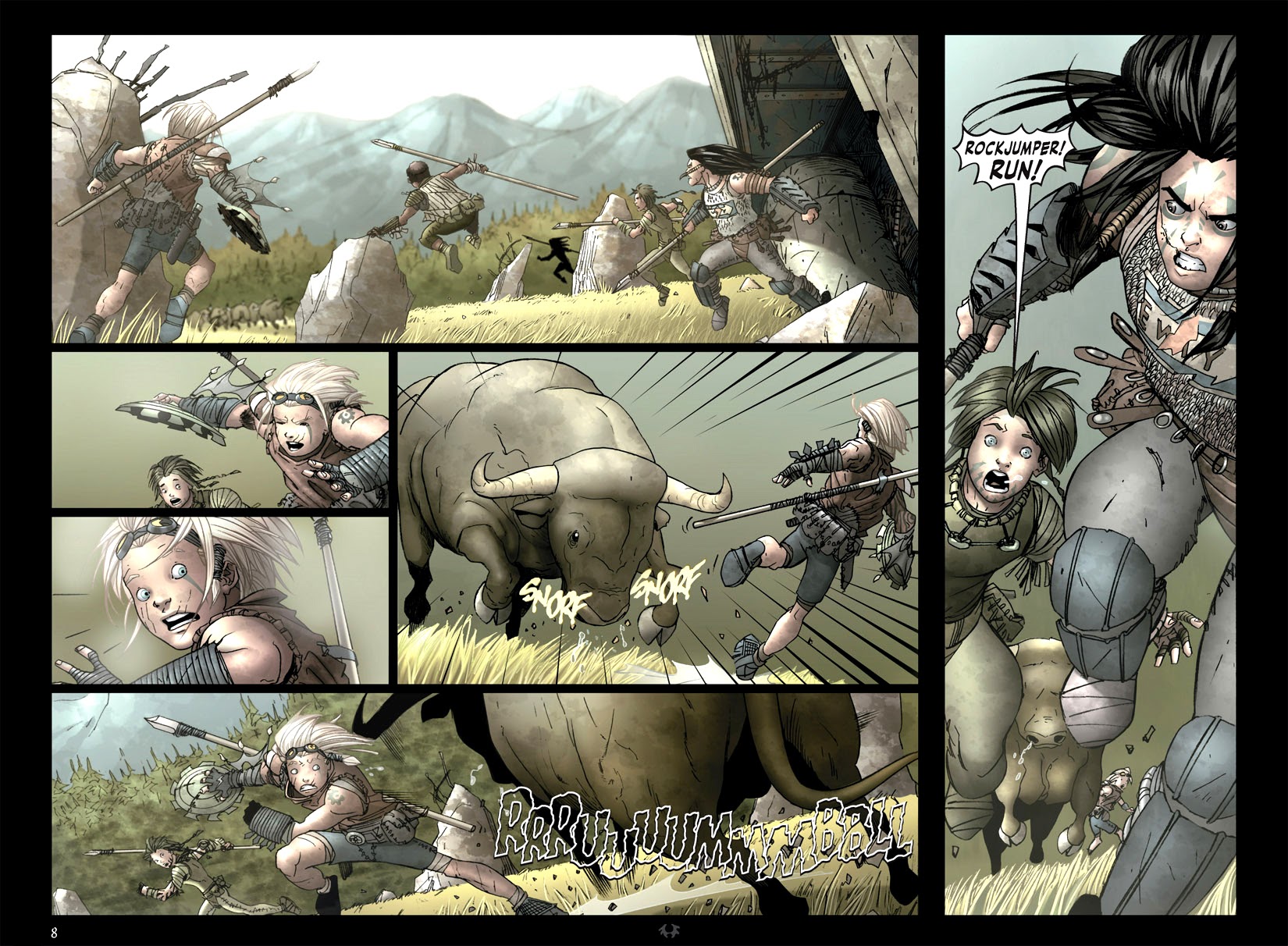 Read online Tribes: The Dog Years comic -  Issue #1 - 9