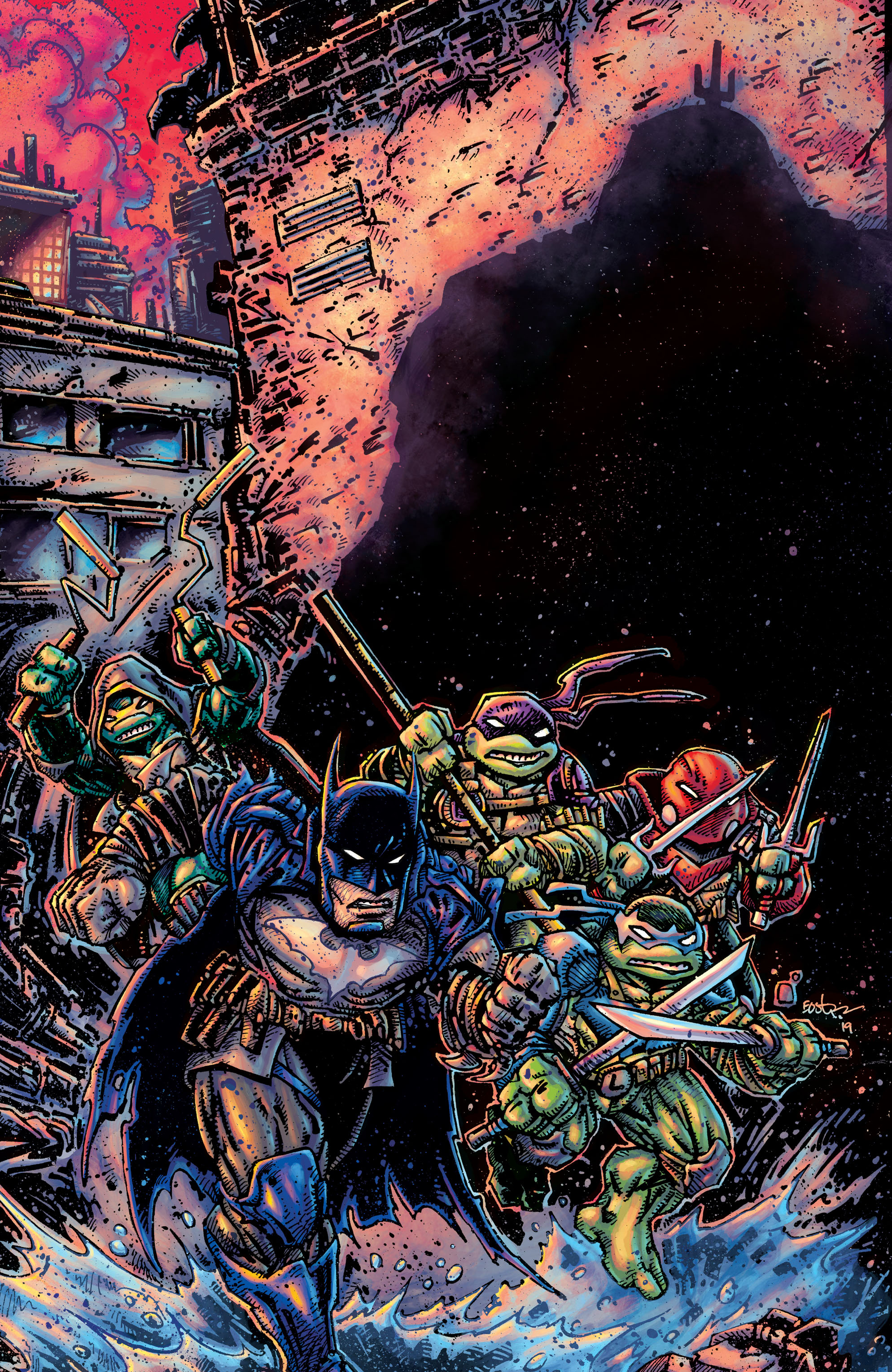 Read online Batman/Teenage Mutant Ninja Turtles III comic -  Issue # _TPB (Part 2) - 26