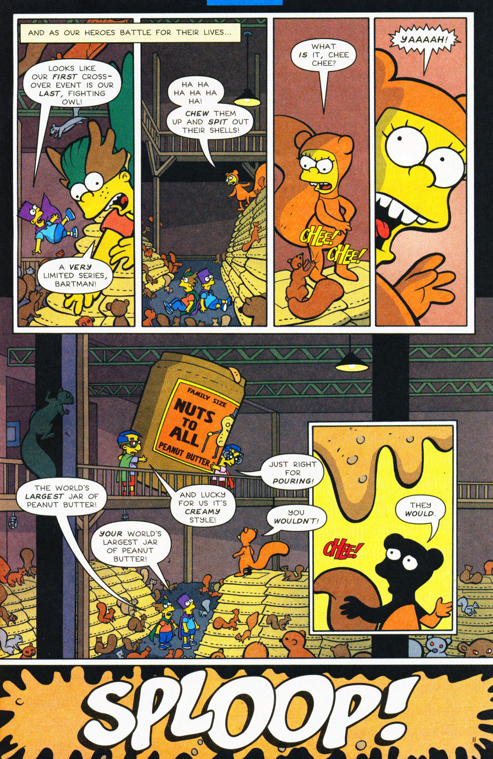 Read online Bongo Comics Presents Simpsons Super Spectacular comic -  Issue #1 - 21