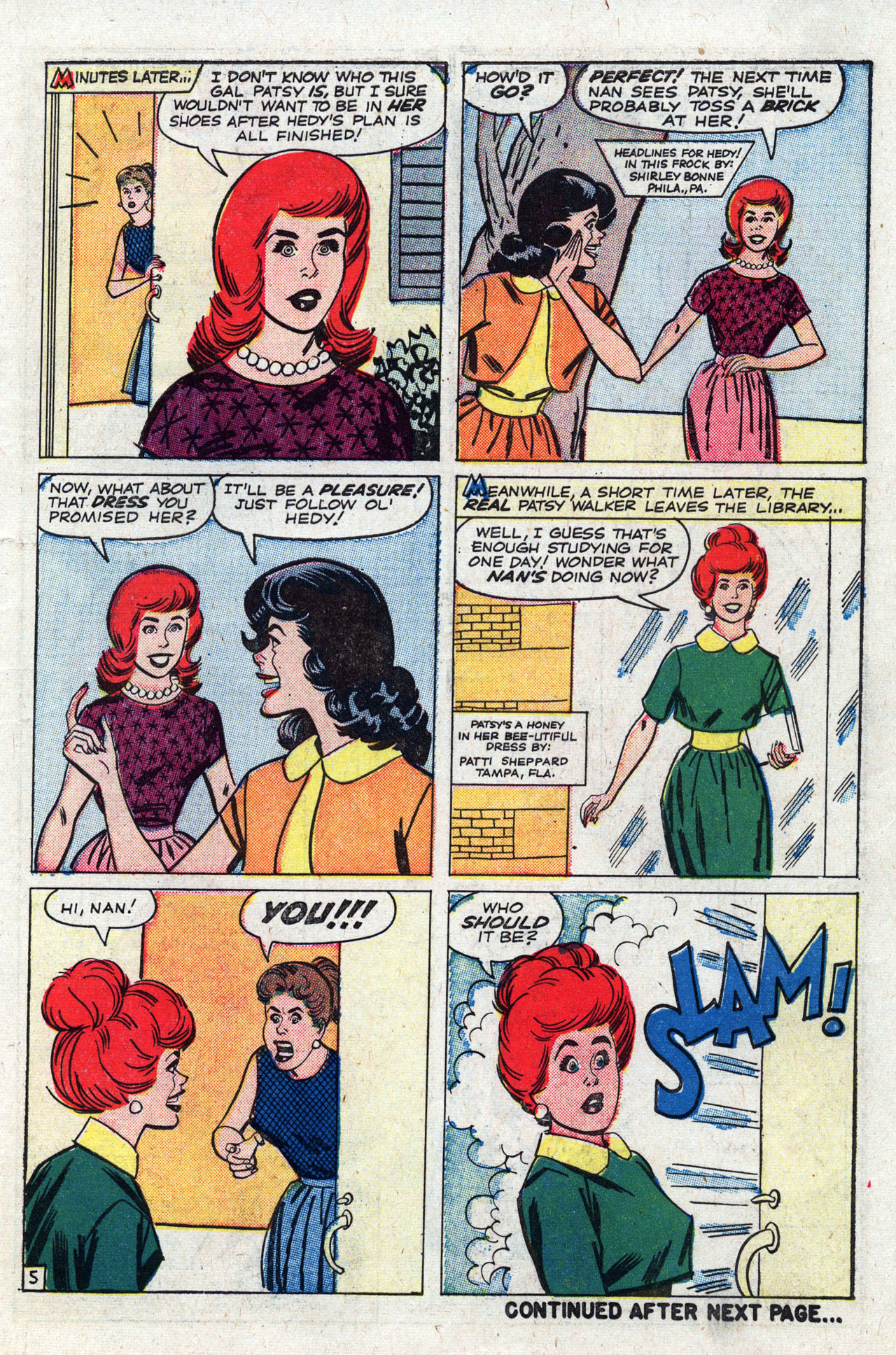 Read online Patsy Walker comic -  Issue #109 - 7