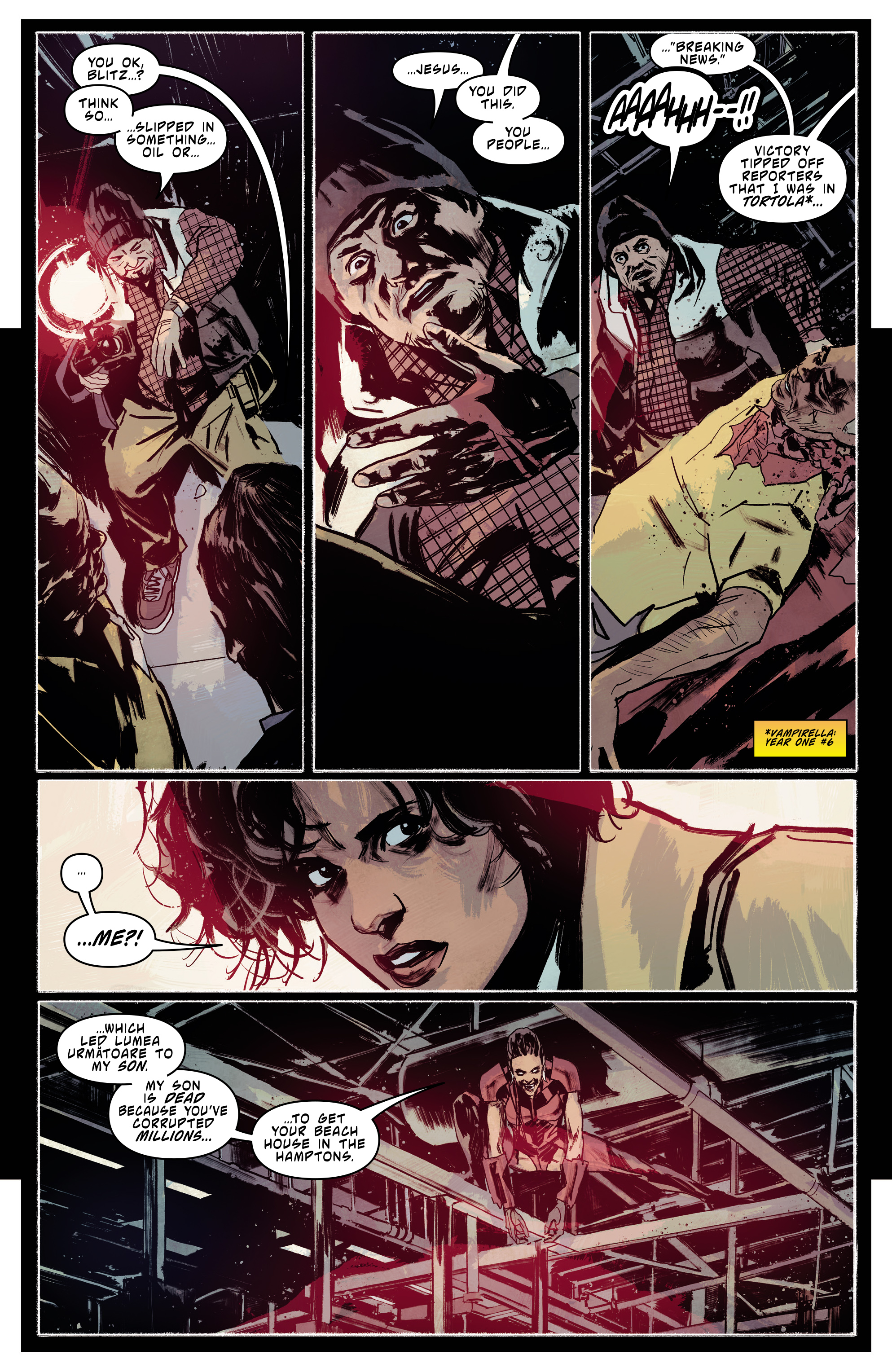 Read online Vampirella/Dracula: Rage comic -  Issue #3 - 20