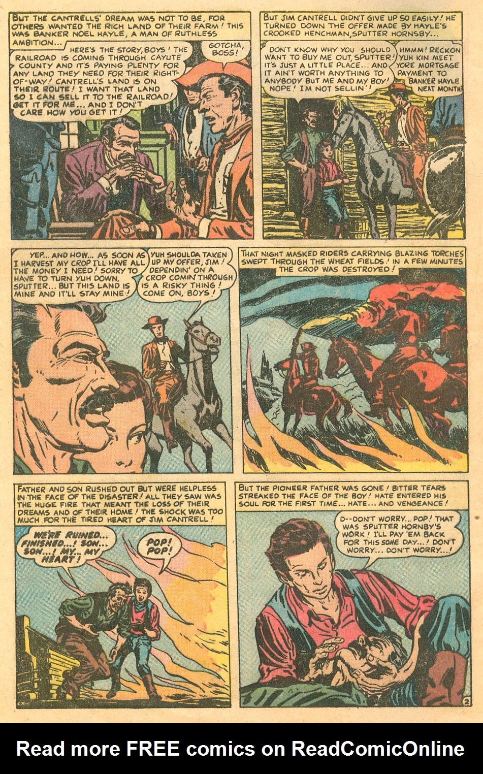 Read online Western Thrillers (1954) comic -  Issue #4 - 4