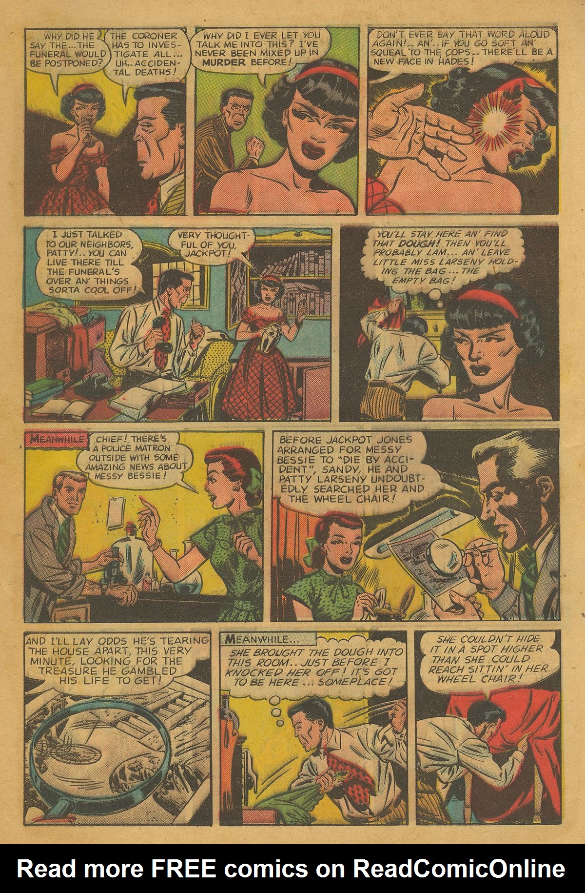 Read online Kerry Drake Detective Cases comic -  Issue #28 - 6