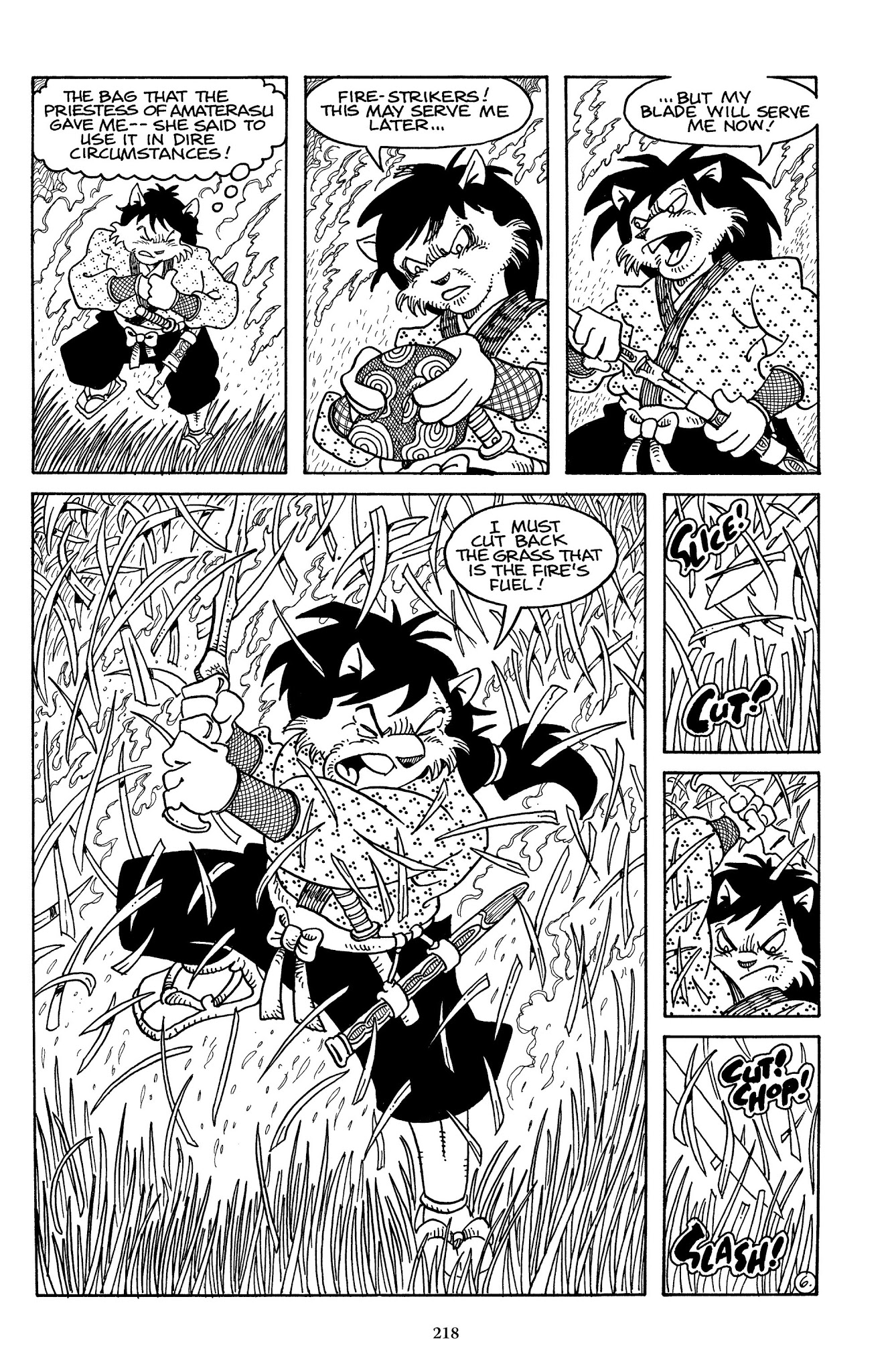 Read online The Usagi Yojimbo Saga comic -  Issue # TPB 2 - 217