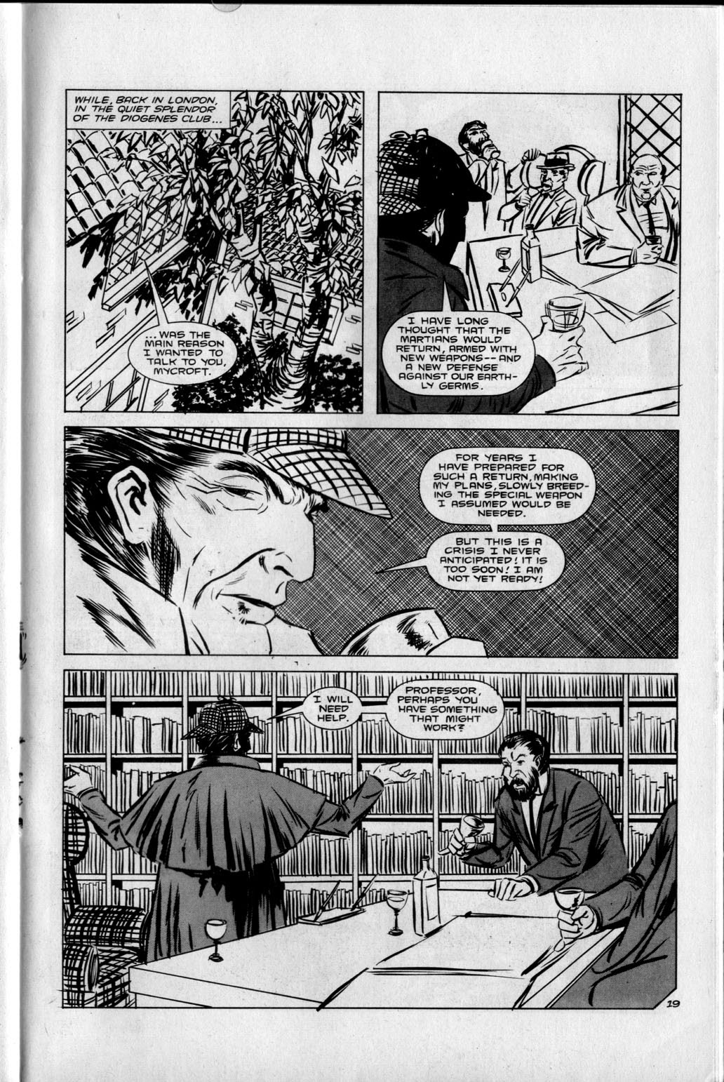 Read online Sherlock Holmes in the Case of the Missing Martian comic -  Issue #3 - 21