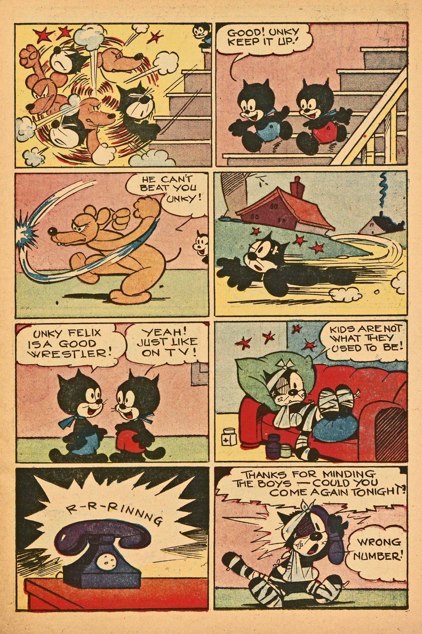 Read online Felix the Cat (1951) comic -  Issue #42 - 11