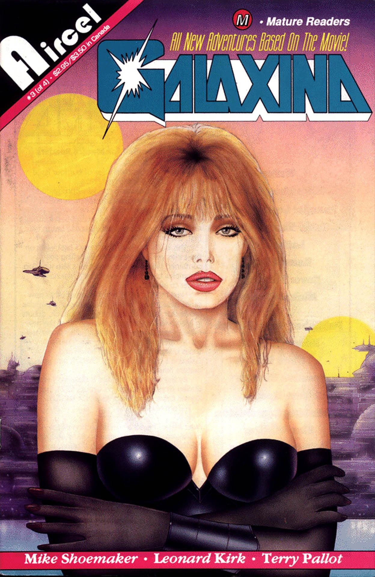 Read online Galaxina comic -  Issue #3 - 1