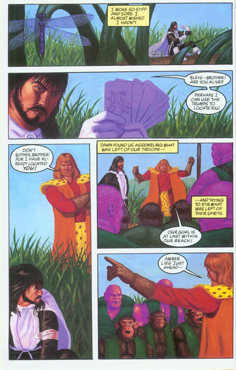 Read online Roger Zelazny's Amber: Nine Princes In Amber comic -  Issue #3 - 23