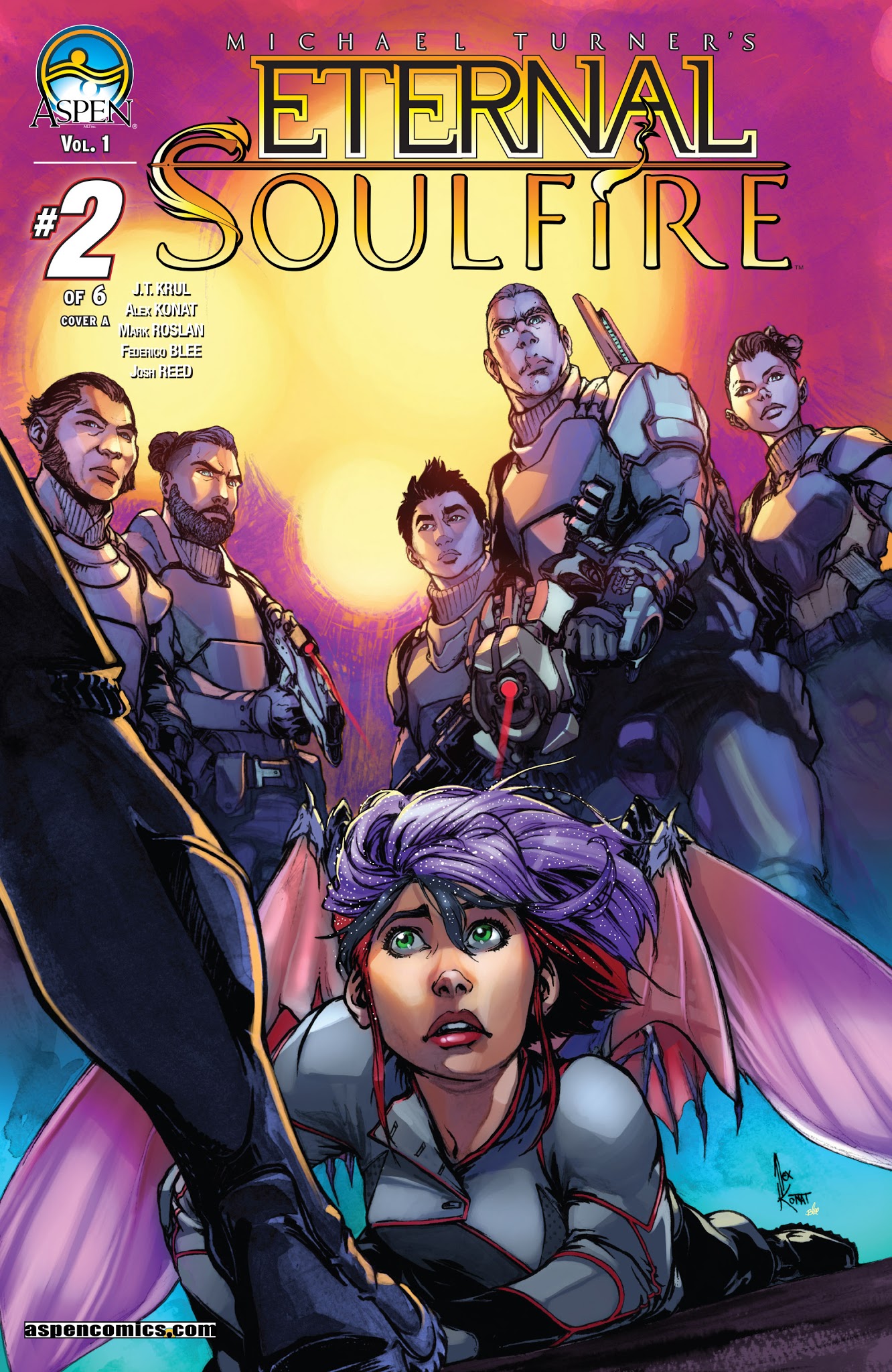 Read online Michael Turner's Eternal Soulfire comic -  Issue #2 - 1
