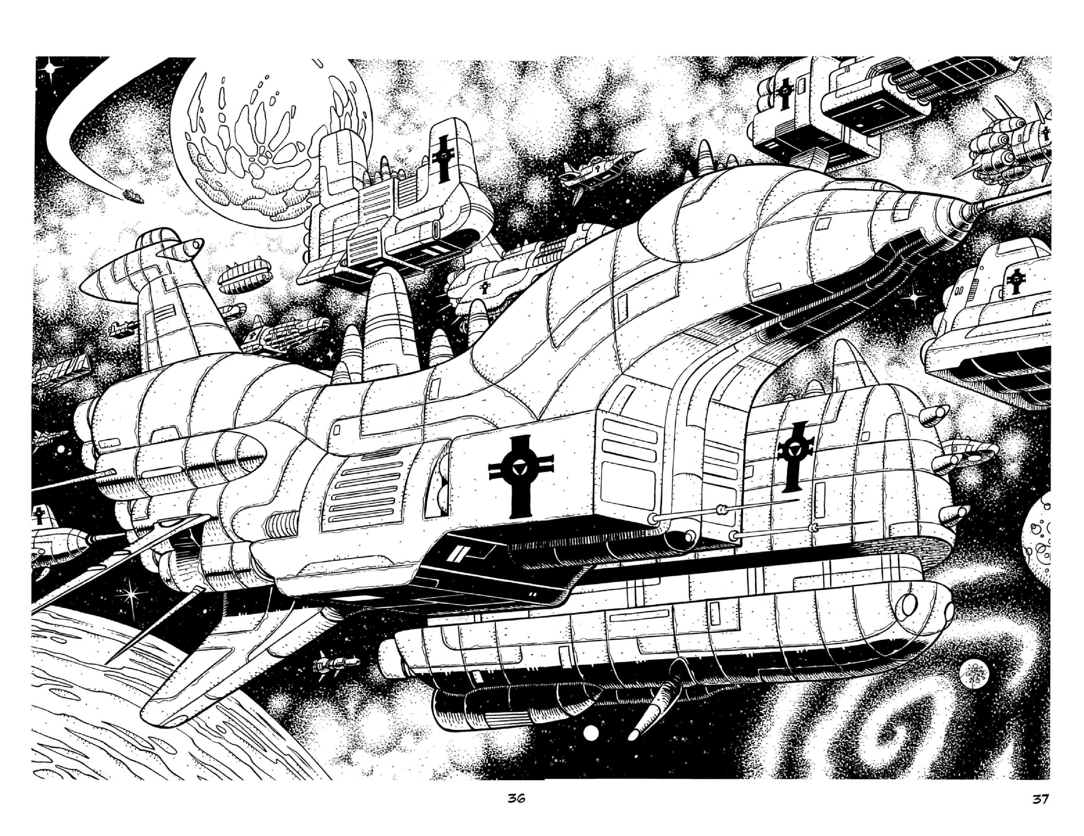 Read online The Art of Chris Malgrain comic -  Issue #7 - 33