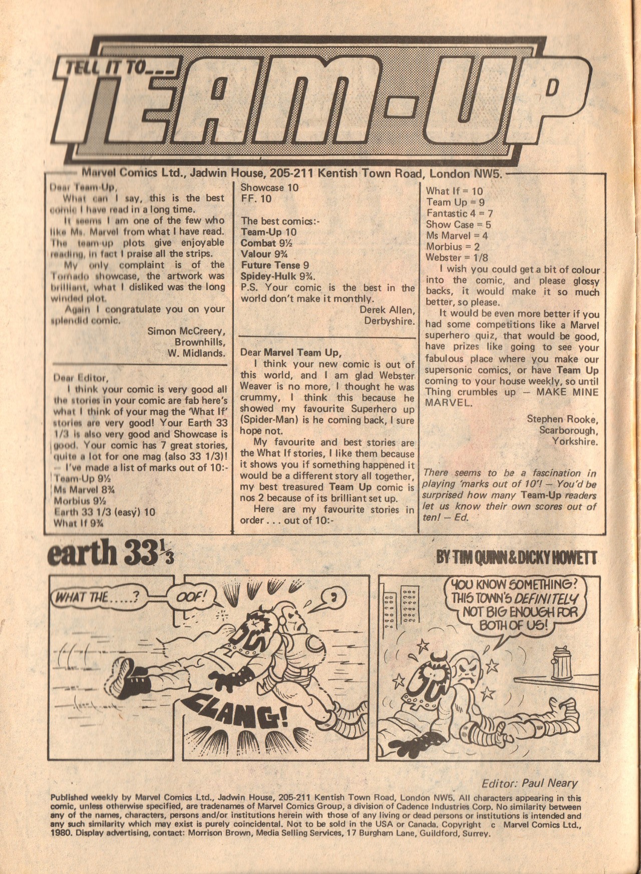 Read online Marvel Team-Up (1980) comic -  Issue #22 - 2