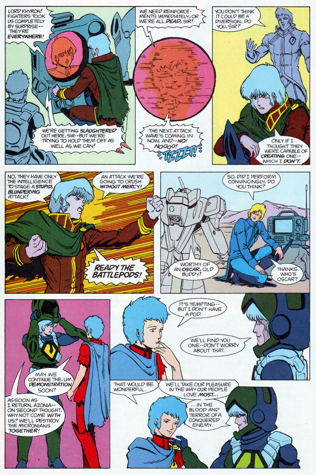 Read online Robotech The Macross Saga comic -  Issue #32 - 20