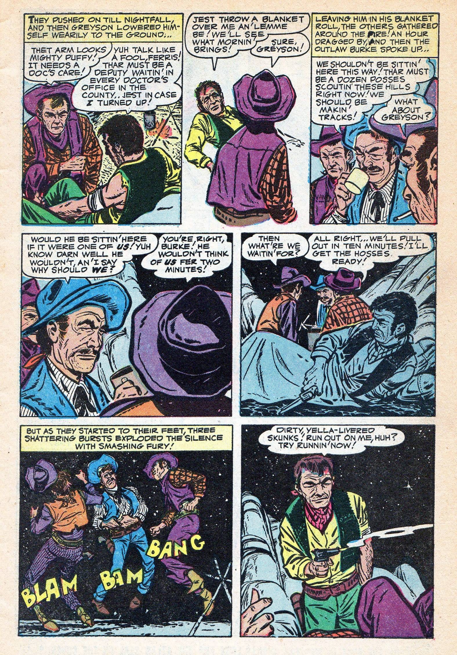 Read online Western Outlaws (1954) comic -  Issue #3 - 7