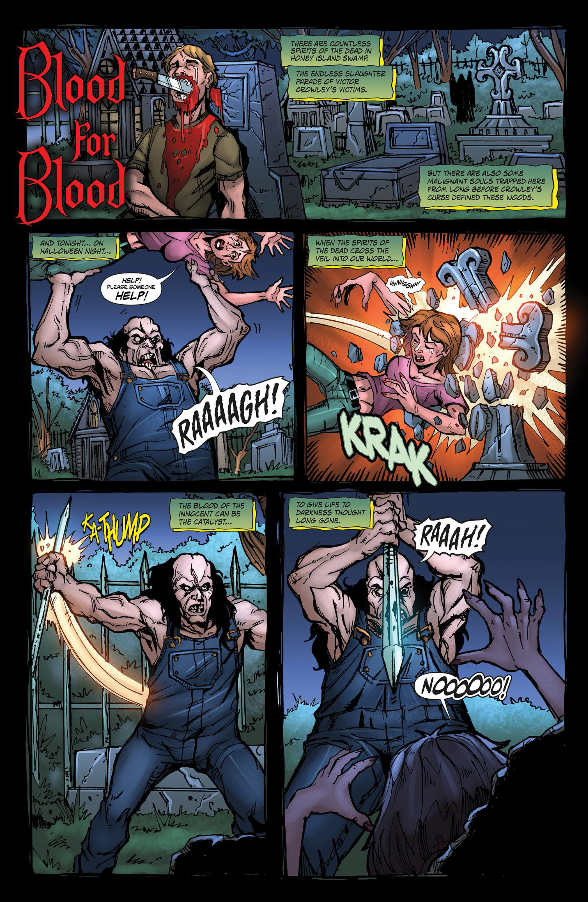 Read online Victor Crowley’s Hatchet Halloween Tales IV comic -  Issue # Full - 22
