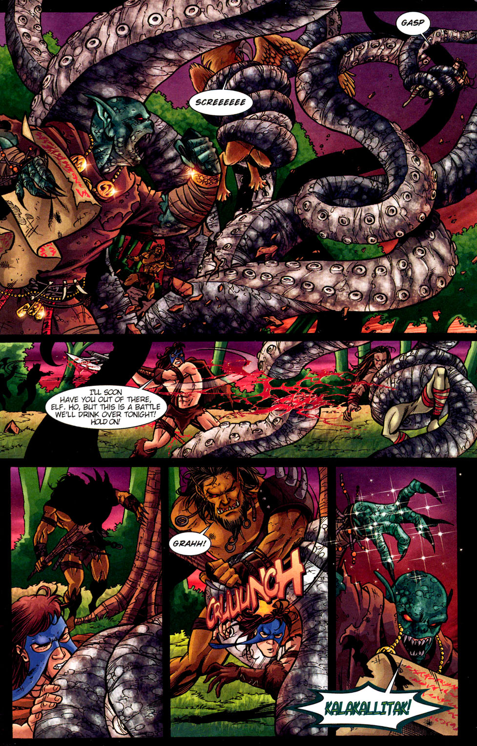 Read online Dungeons & Dragons: Tempests Gate comic -  Issue #3 - 16