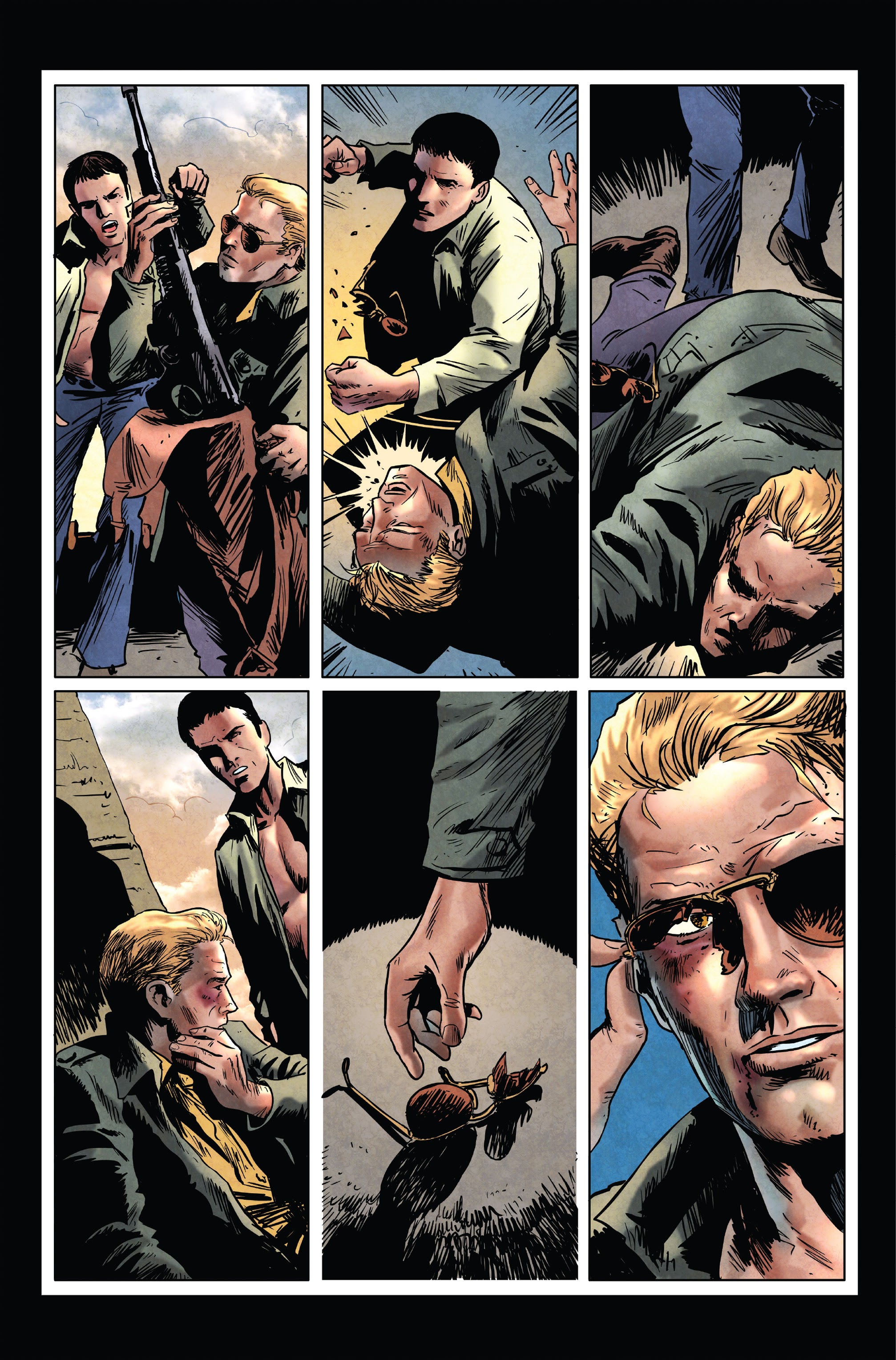 Read online Left On Mission comic -  Issue #5 - 16