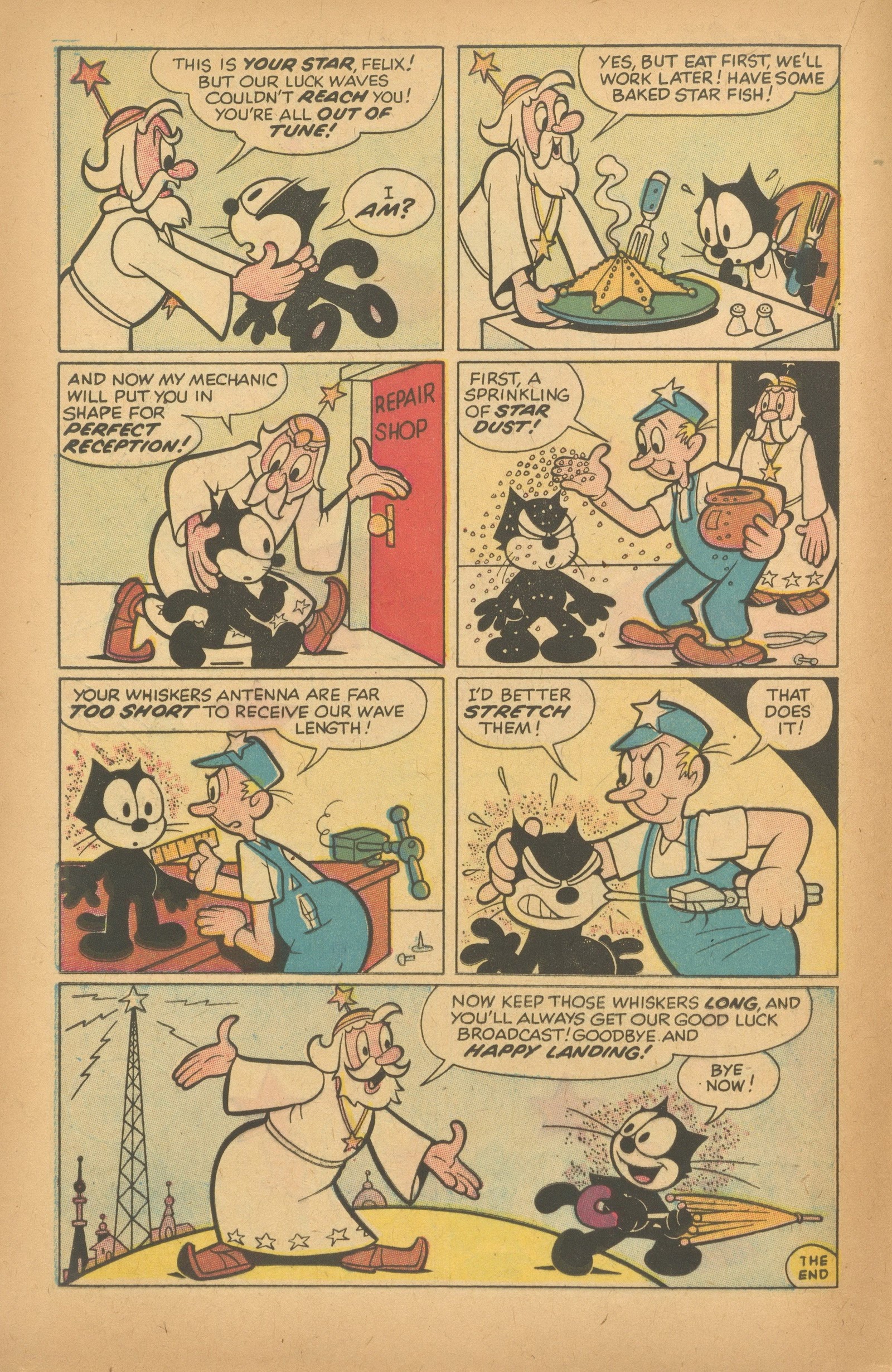 Read online Felix the Cat (1955) comic -  Issue #77 - 16