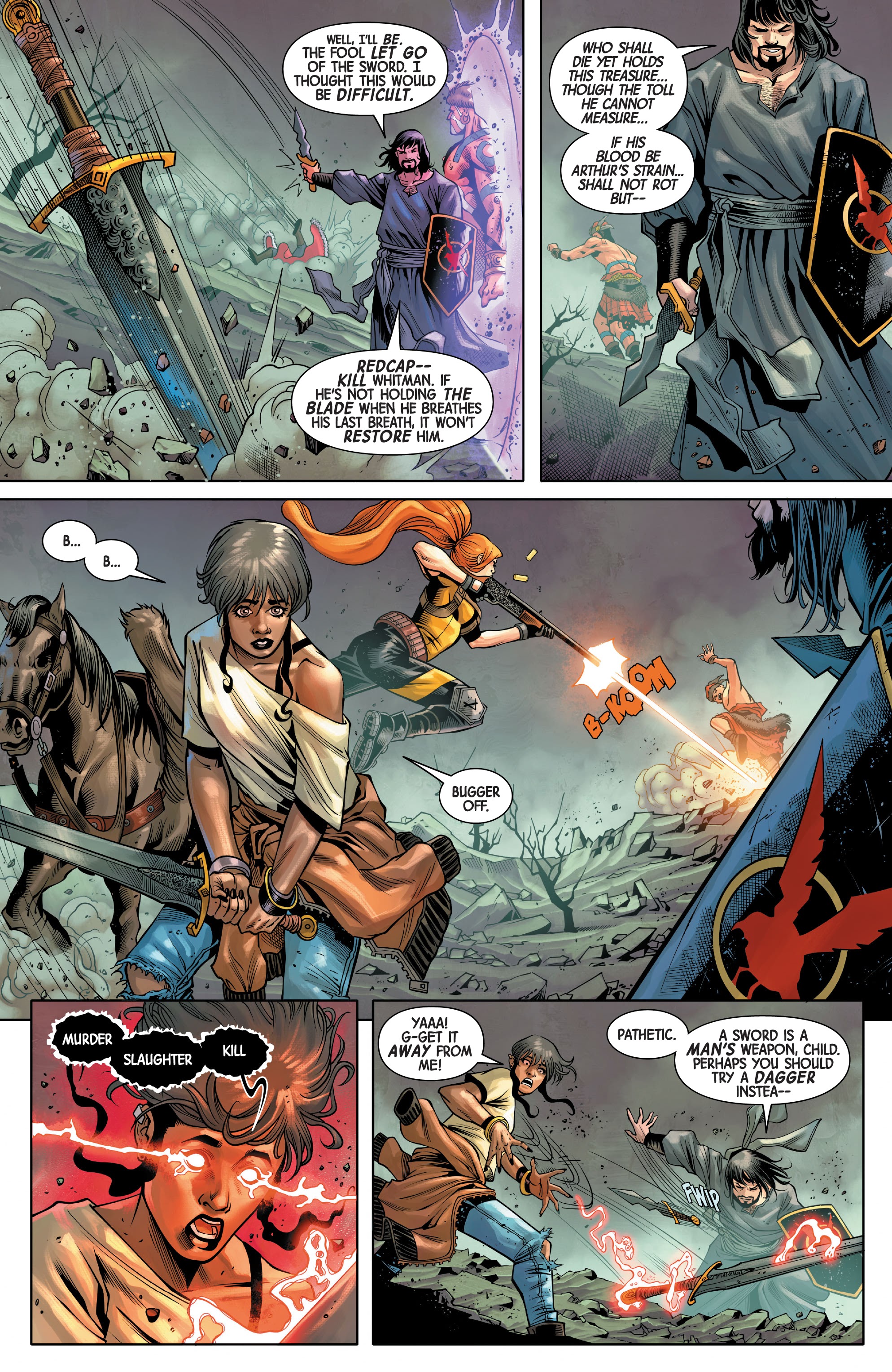 Read online Black Knight: Curse Of The Ebony Blade comic -  Issue #3 - 7