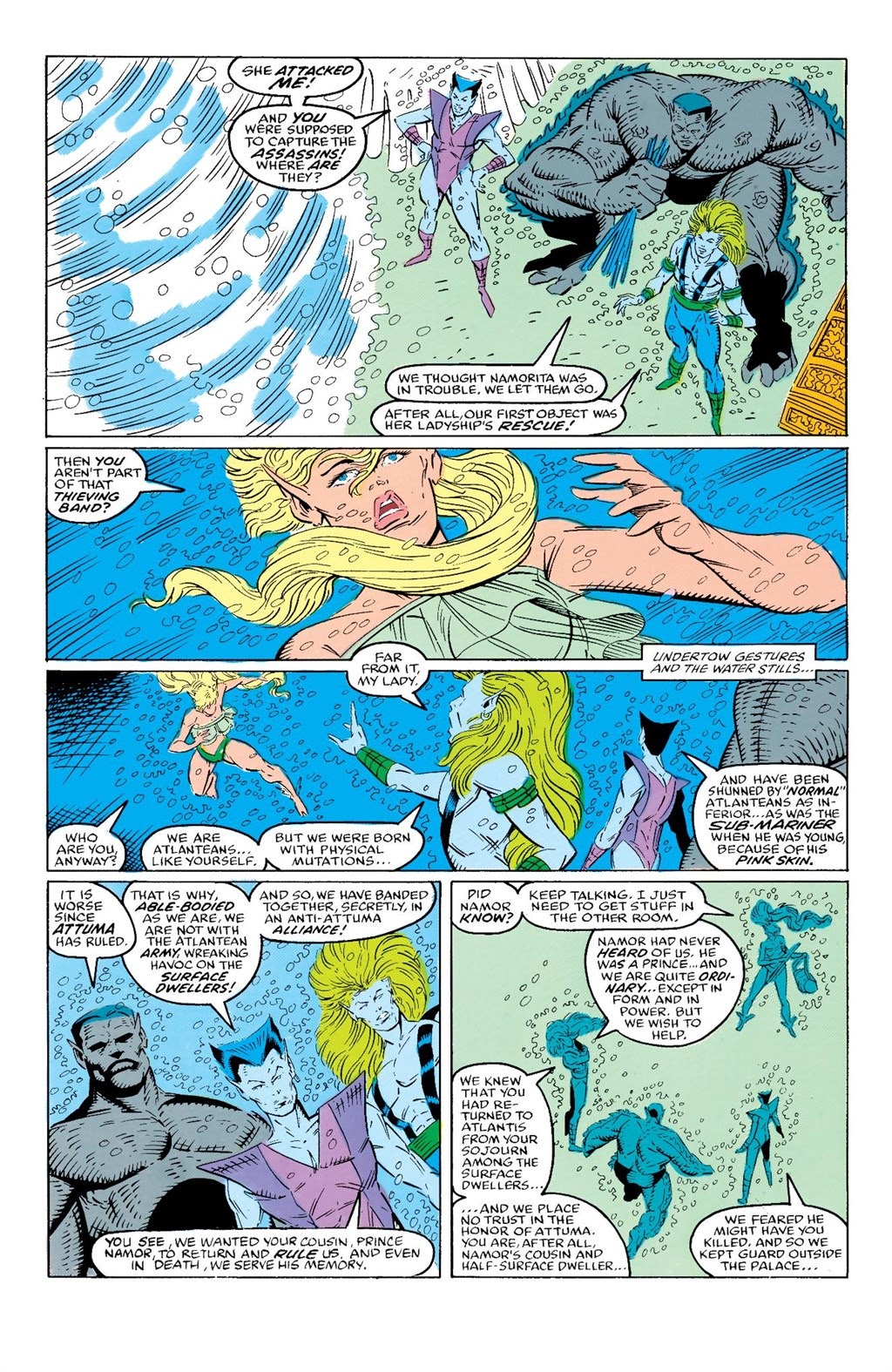 Read online Atlantis Attacks comic -  Issue # _The Original Epic (Part 3) - 85
