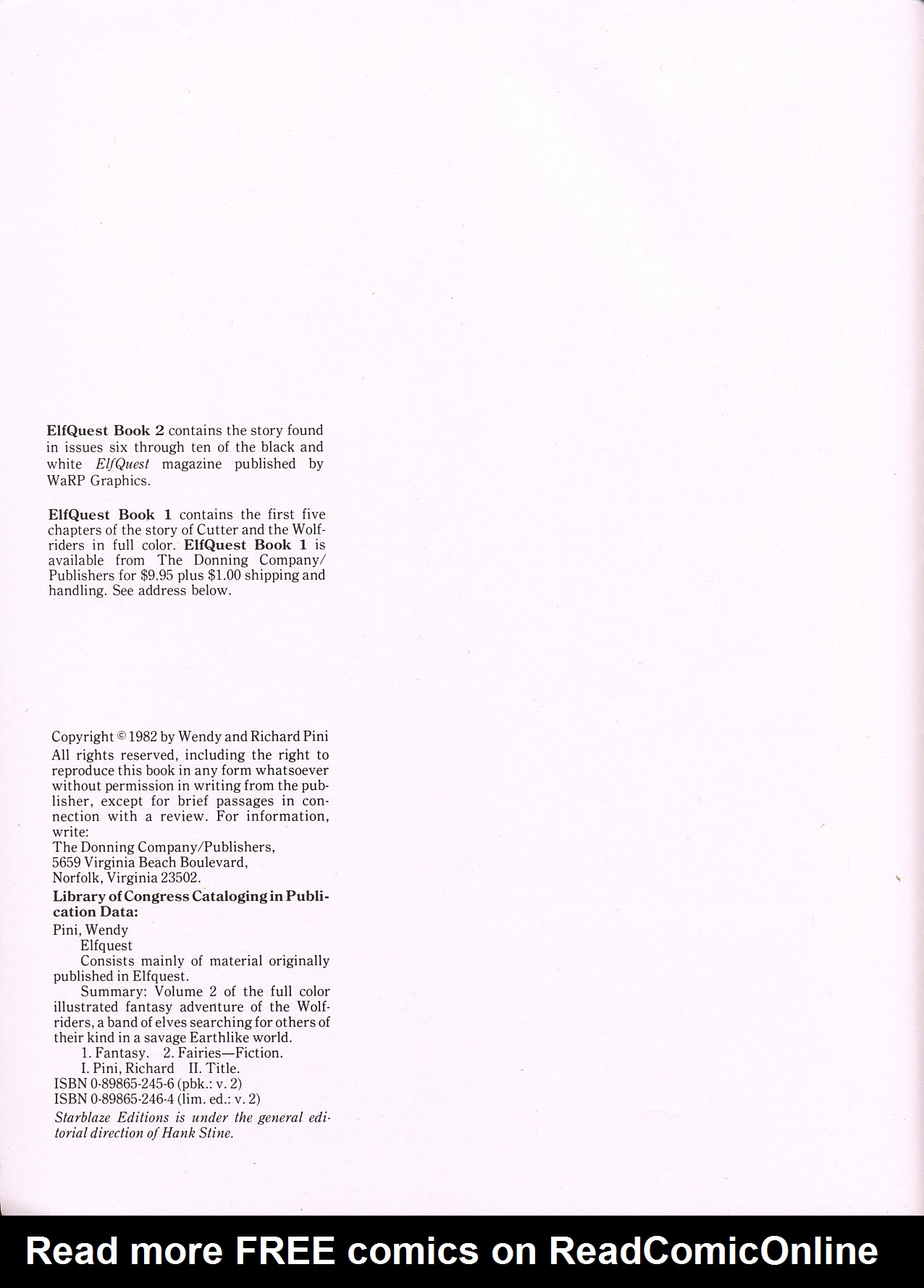 Read online ElfQuest (Starblaze Edition) comic -  Issue # TPB 2 - 6