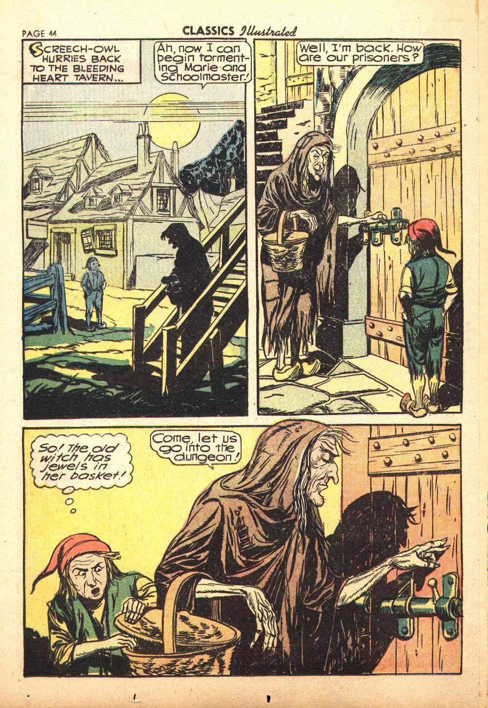 Read online Classics Illustrated comic -  Issue #44 - 46