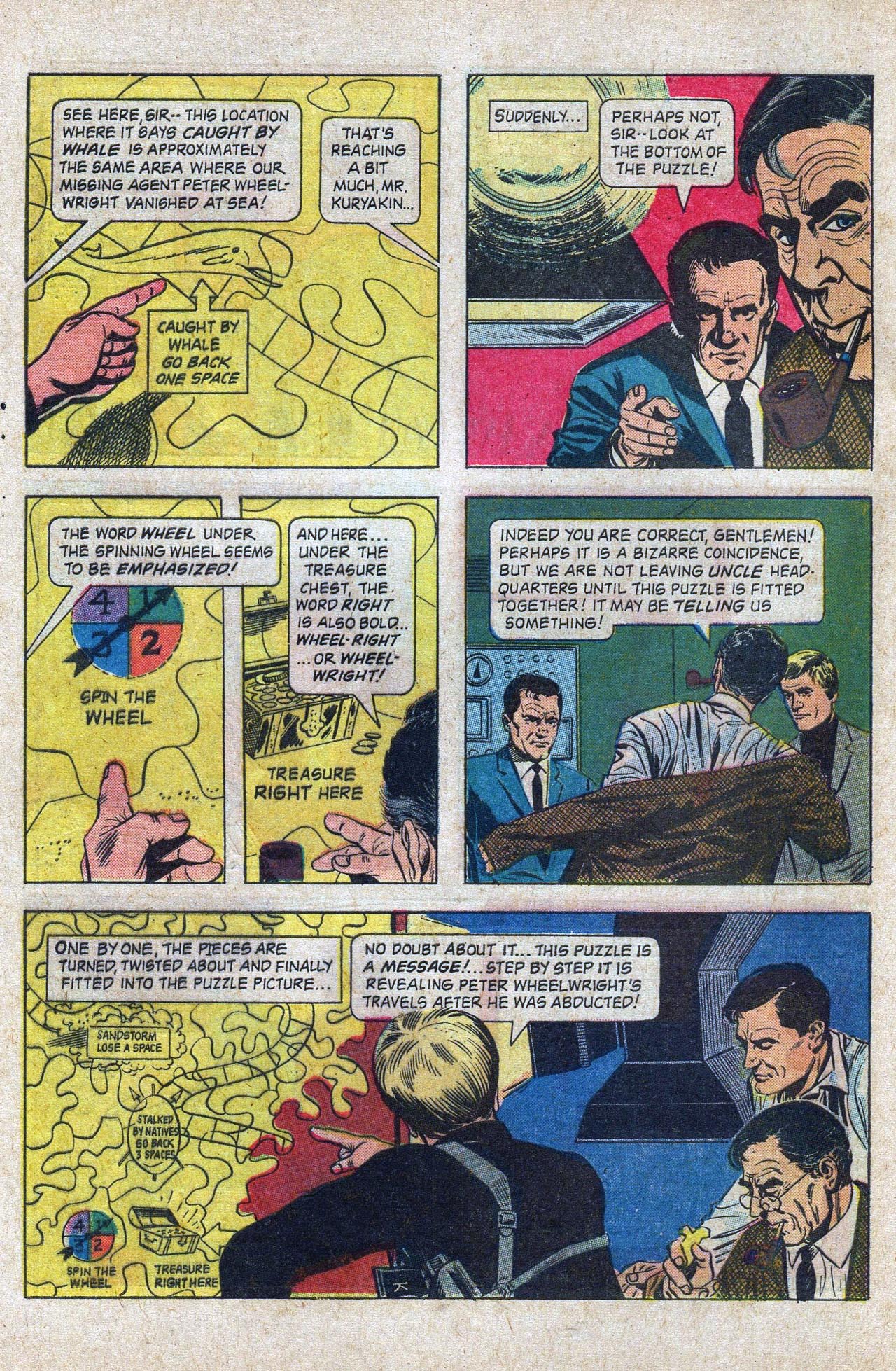 Read online The Man From U.N.C.L.E. comic -  Issue #7 - 9